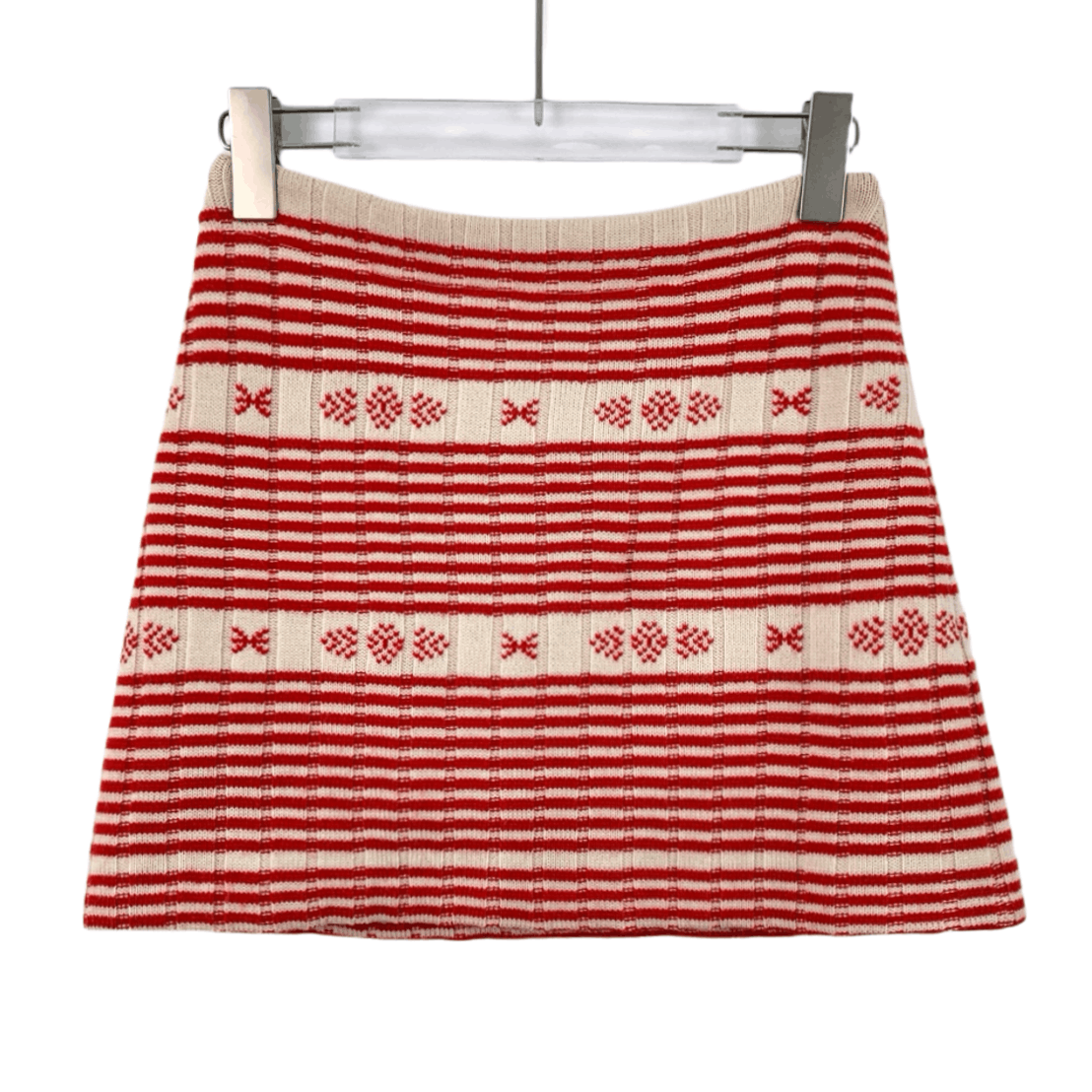 Miu Miu MiuMiu Knit Skirt Set – Long Sleeve (Size S) Size S / US 4 / IT 40 - 5 Thumbnail