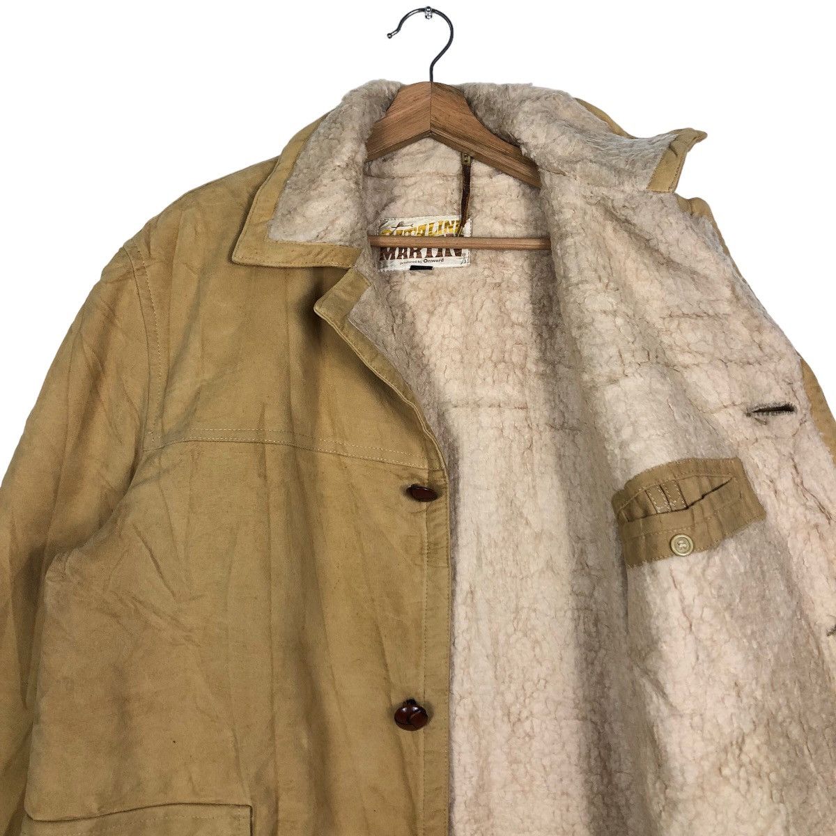Issey Miyake Vintage Biker Jacket Big Pocket Shearling Fur Lining Martin Size US XL / EU 56 / 4 - 12 Thumbnail