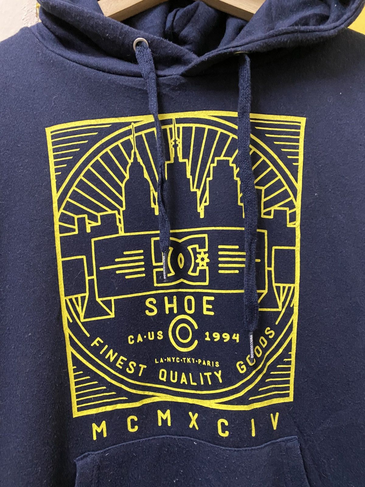 DC DCshoecausa Hoodie Colour Blue Black Size US S / EU 44-46 / 1 - 3 Thumbnail