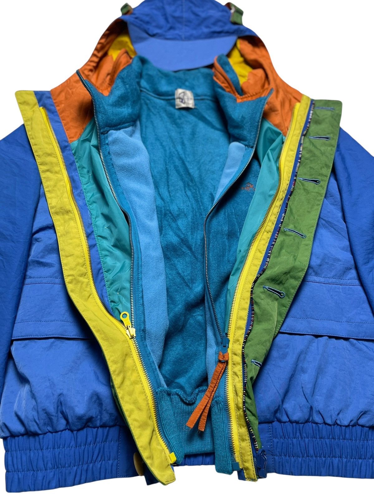 BIGI 1990’sMens Bigi - Riri Zip Survival Technical Outdoor Jacket Size US XL / EU 56 / 4 - 7 Thumbnail