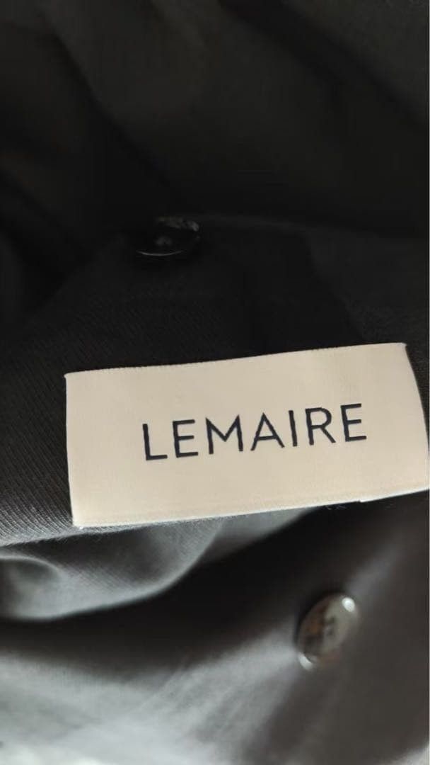 Lemaire LEMAIRE 24SS Workwear Double Breasted Jacket Black 44 Size US S / EU 44-46 / 1 - 4 Thumbnail