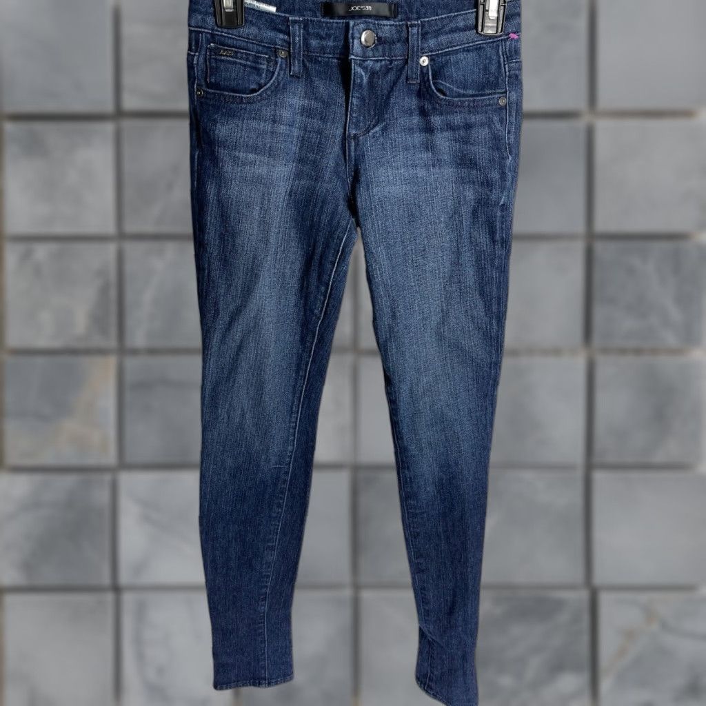 Vintage Joes Jeans Jegging Size 24 Denim Dark Blue 30 Inseam 5-Pocket Womens Pants Jeans Size 42" / US 20 - 1 Thumbnail