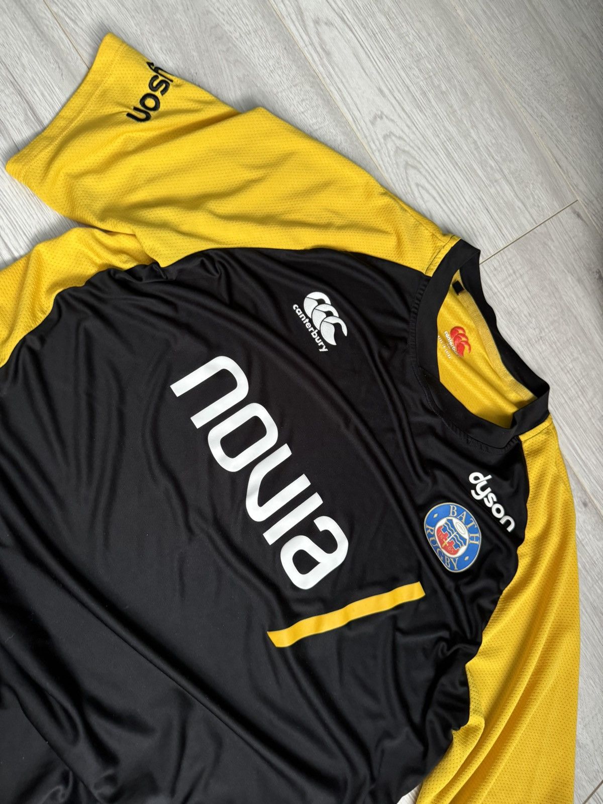 Canterbury of New Zealand × Vintage Jersey Canterbury of New Zealand Bath Rugby Shirt Size US XL / EU 56 / 4 - 2 Thumbnail