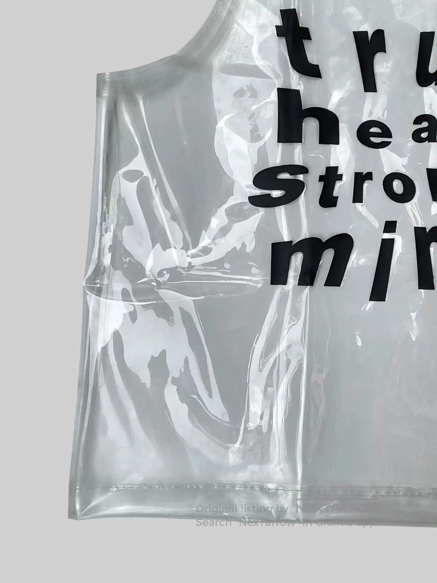 Comme des Garcons Black Comme des Garçons Large Transparent Tank. Size M / US 6-8 / IT 42-44 - 3 Thumbnail