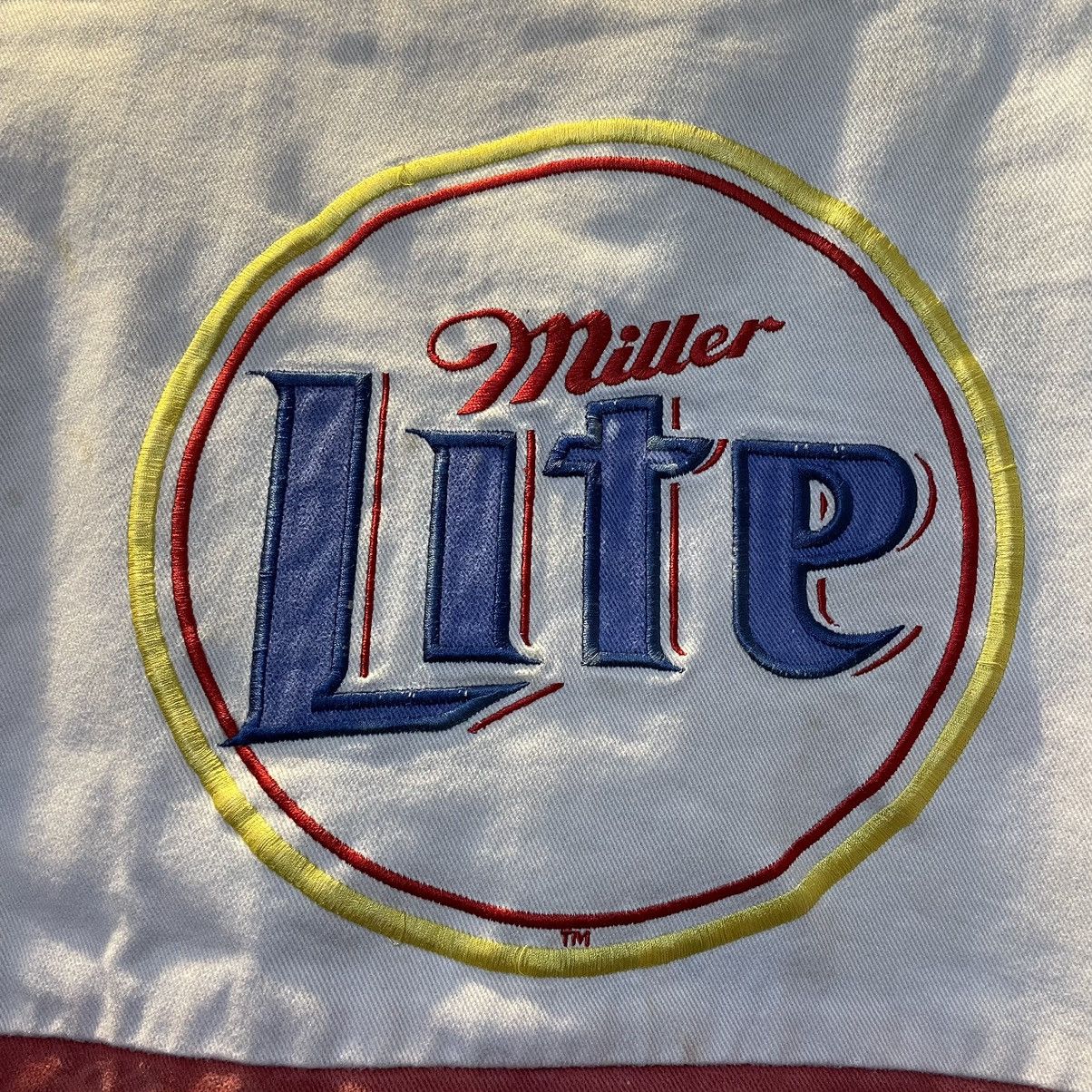 Jeff Hamilton Vintage Jeff Hamilton Miller Lite Nascar Jacket Size US L / EU 52-54 / 3 - 22 Thumbnail