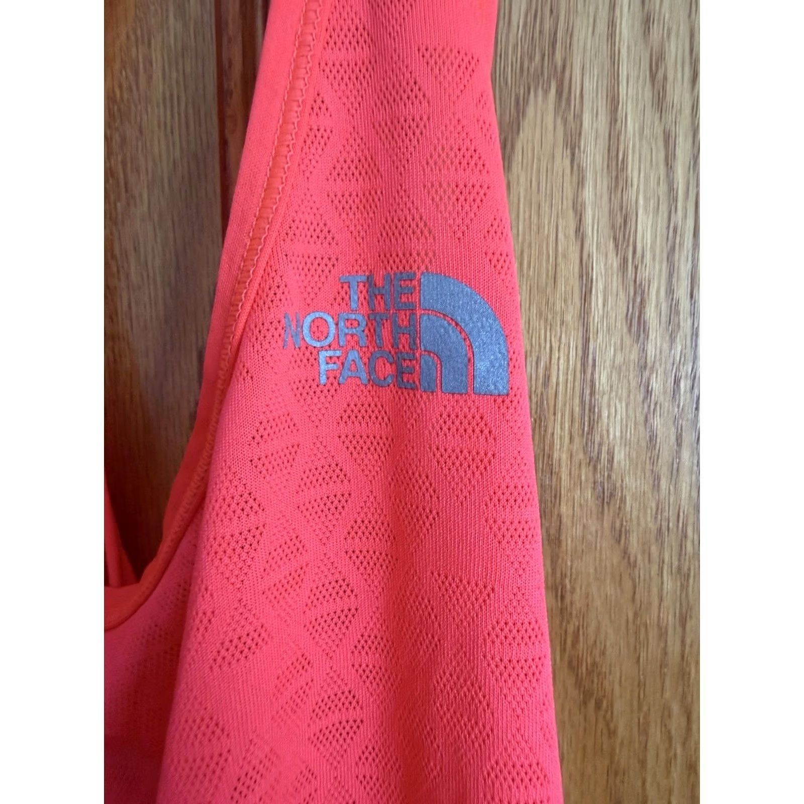The North Face North Face Flashdry Tank Top Womens L Pink Breathable Running Gym Racerback Twist Neon Size L / US 10 / IT 46 - 3 Thumbnail