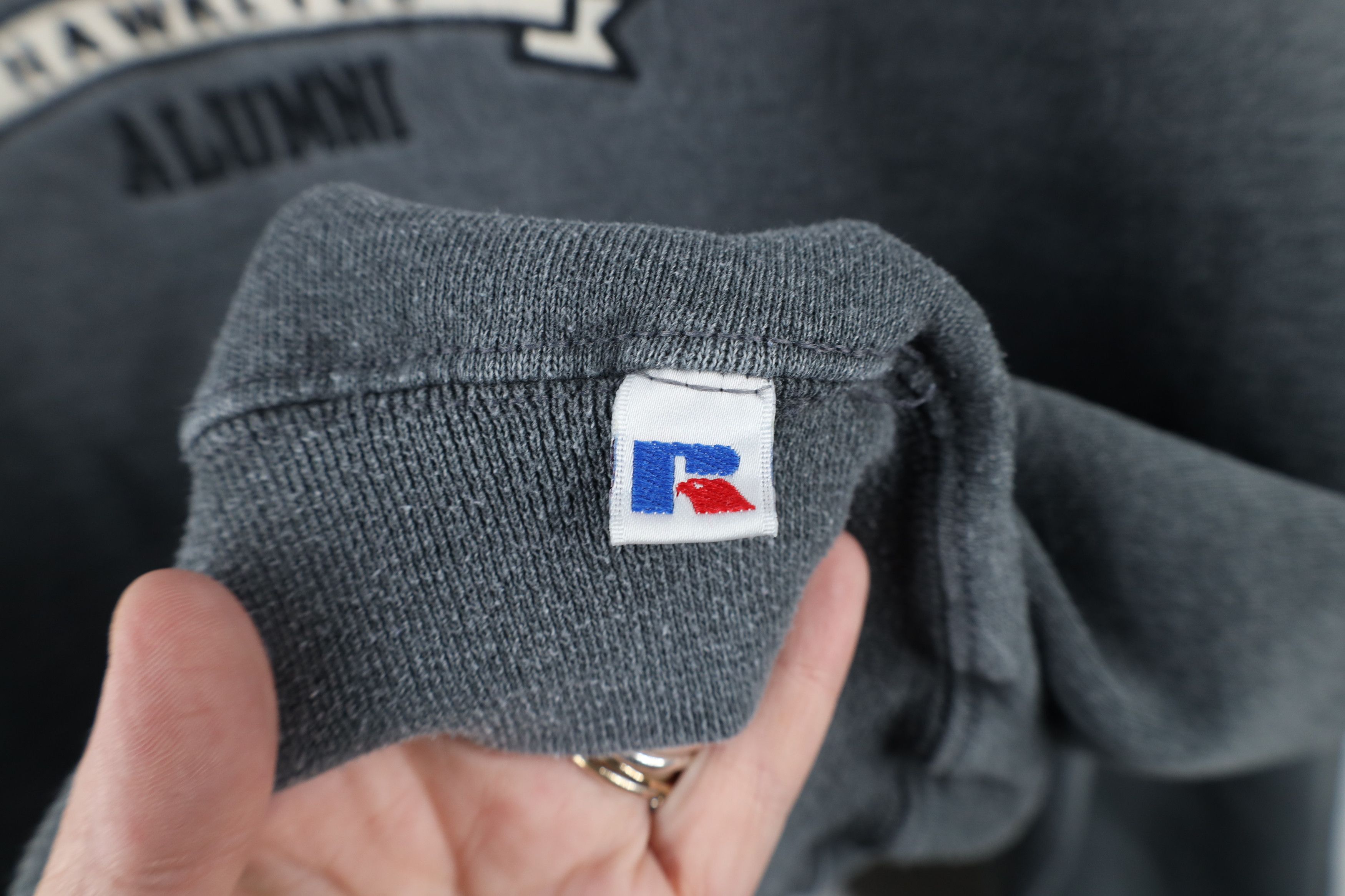 Russell Athletic × Vintage Vintage 90s Russell Athletic University of Iowa Sweatshirt Size US L / EU 52-54 / 3 - 8 Thumbnail