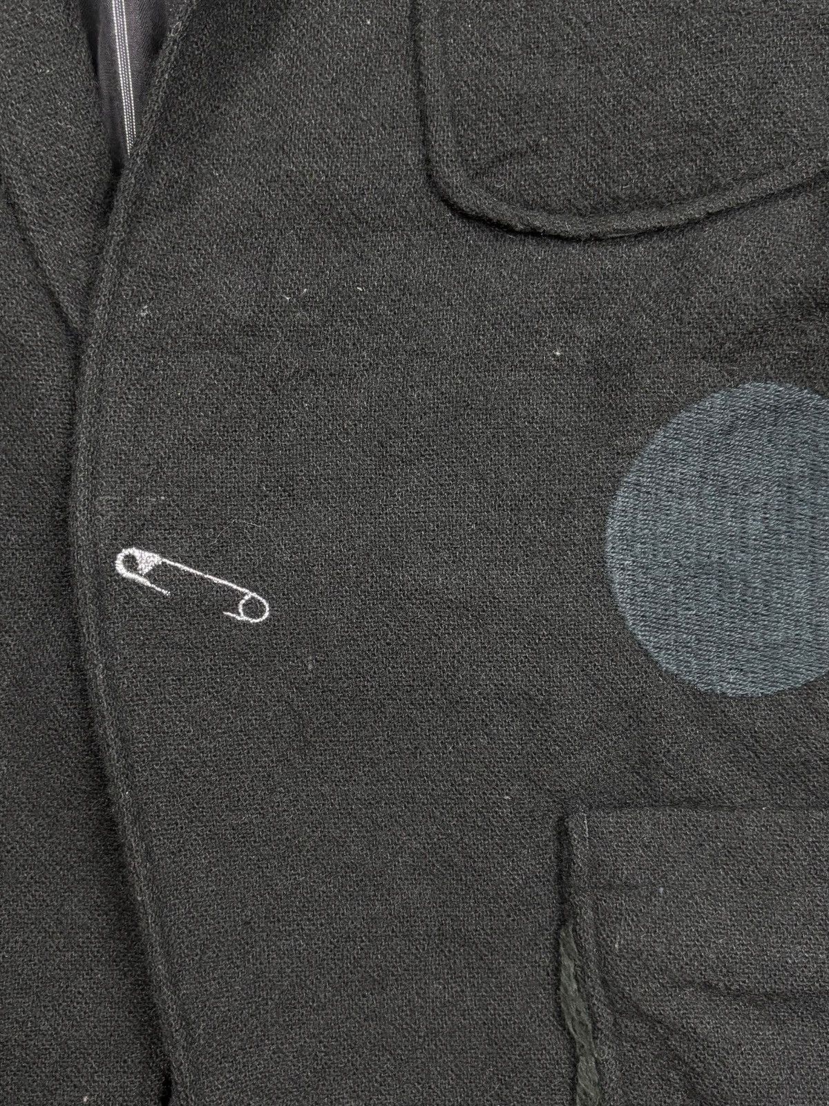 Isamu Katayama Backlash AW 05/06 Rebith To Rabura - Patchwork Wool Jacket Size US M / EU 48-50 / 2 - 8 Thumbnail