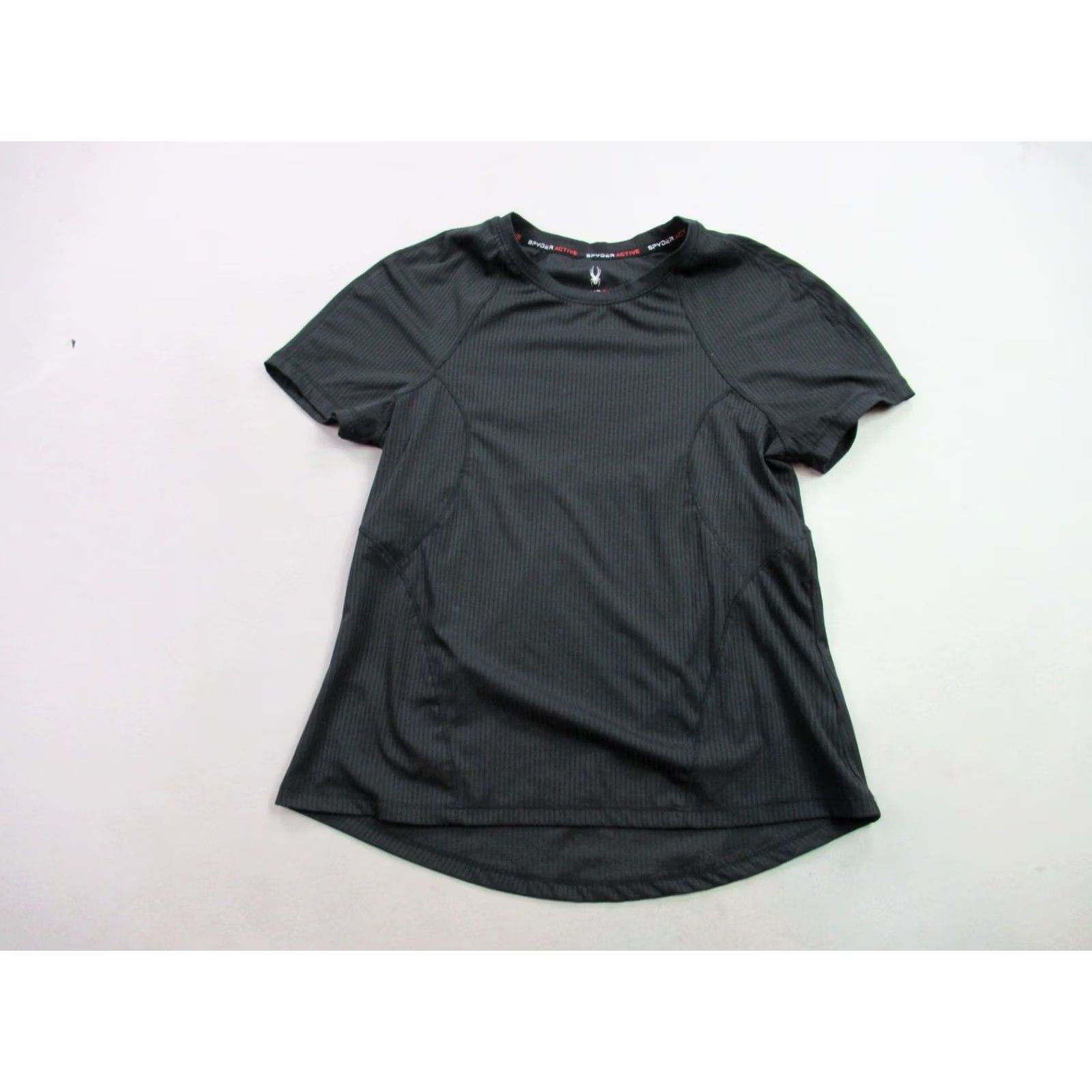 Spyder Spyder Shirt Small Black Short Sleeve Crew Neck Outdoors Lightweight Mens Size US S / EU 44-46 / 1 - 2 Thumbnail