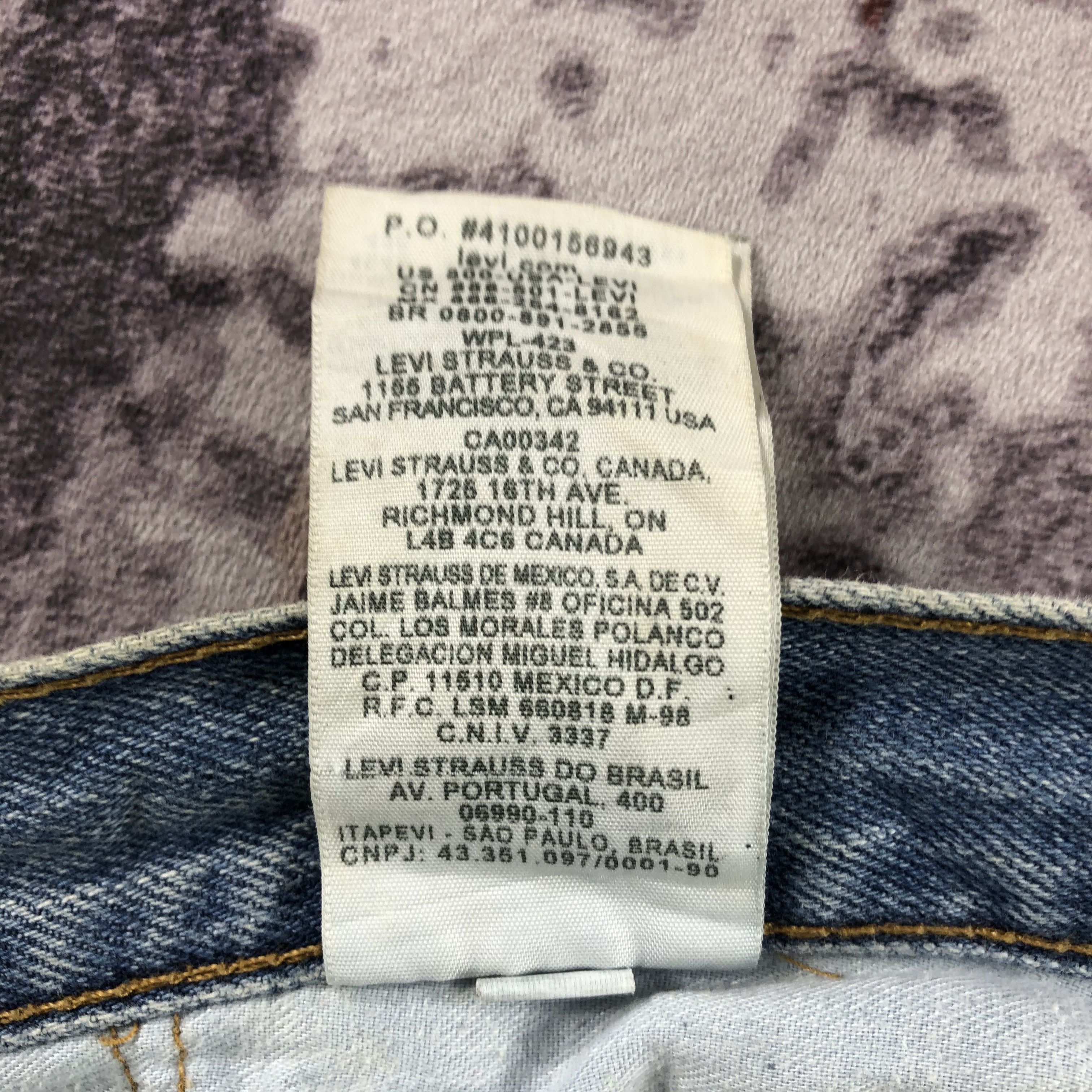 Levi's × Vintage Vintage Blue Wash Levis 550 Jeans-JM3171 Size US 39 - 14 Thumbnail