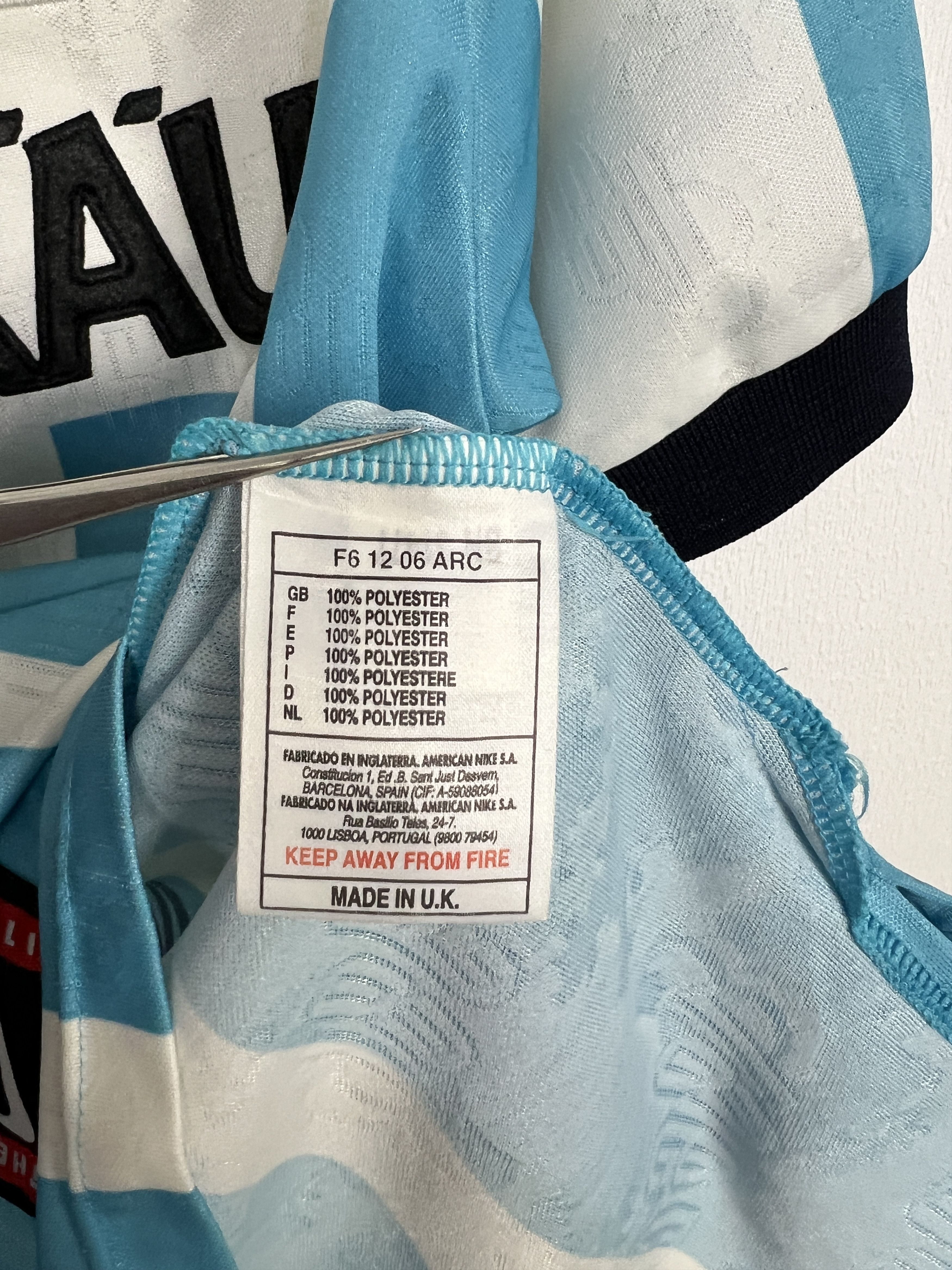 Nike 1860 Munich Home football shirt 1995 Soccer Nike Jersey Size US S / EU 44-46 / 1 - 10 Thumbnail