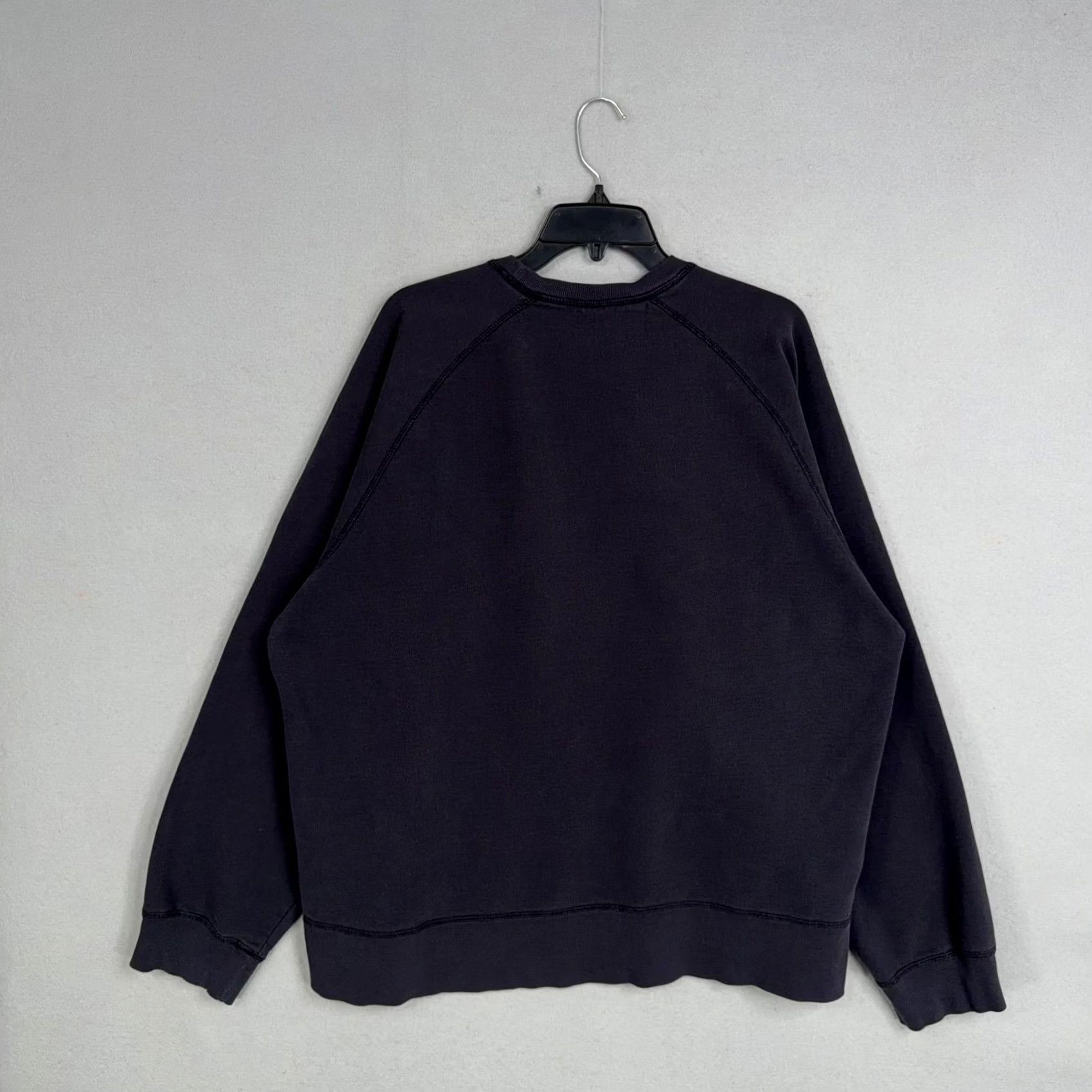 Tommy Hilfiger VINTAGE Tommy Hilfiger Sweatshirt Mens 2XL Blue Fleece Crewneck Pullover 90s TH Denim Logo graphic print Size US XXL / EU 58 / 5 - 6 Thumbnail