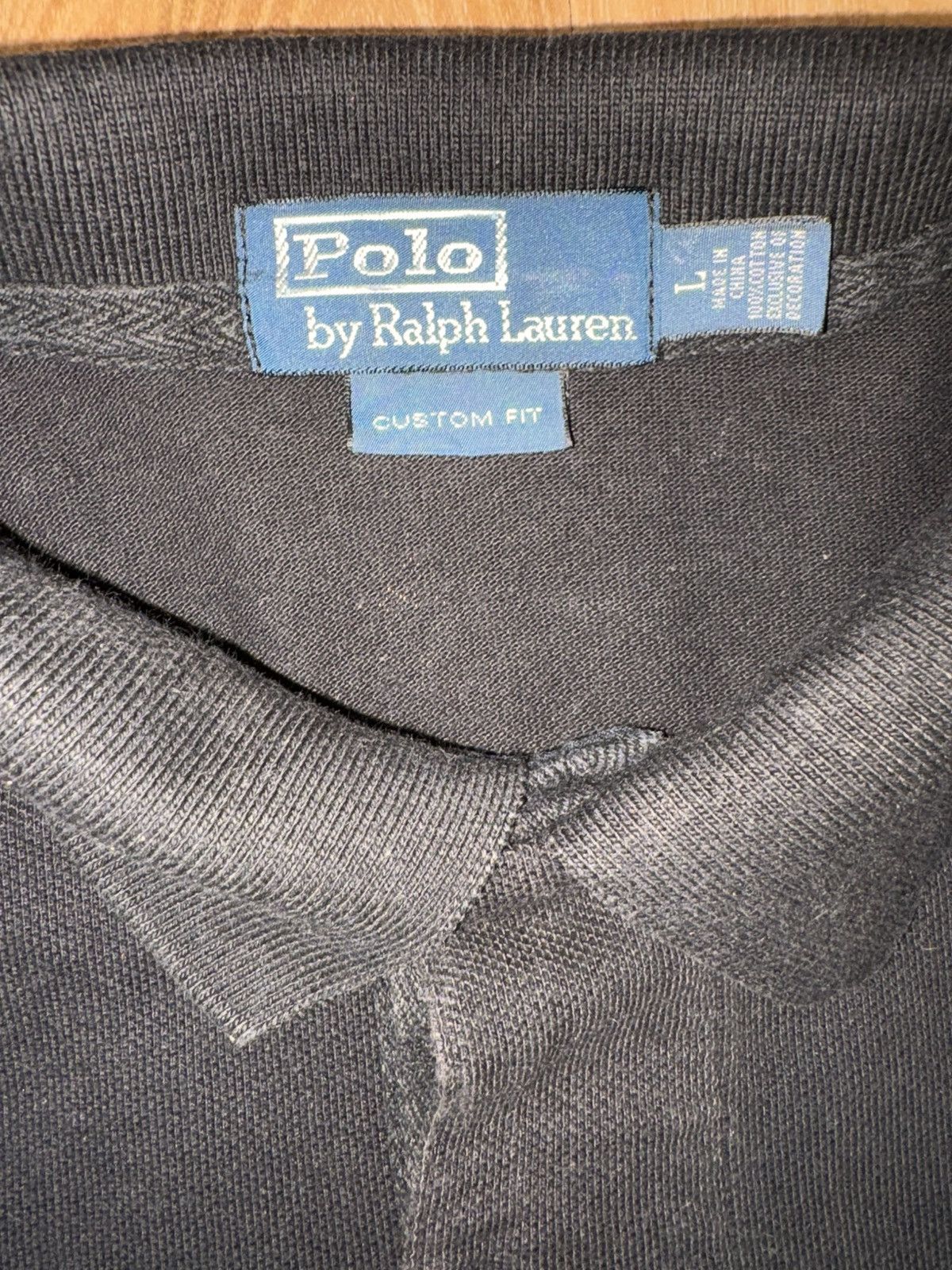 Polo Ralph Lauren Polo Ralph Lauren Big Pony Triple Black Technical Polo L Size US L / EU 52-54 / 3 - 5 Thumbnail