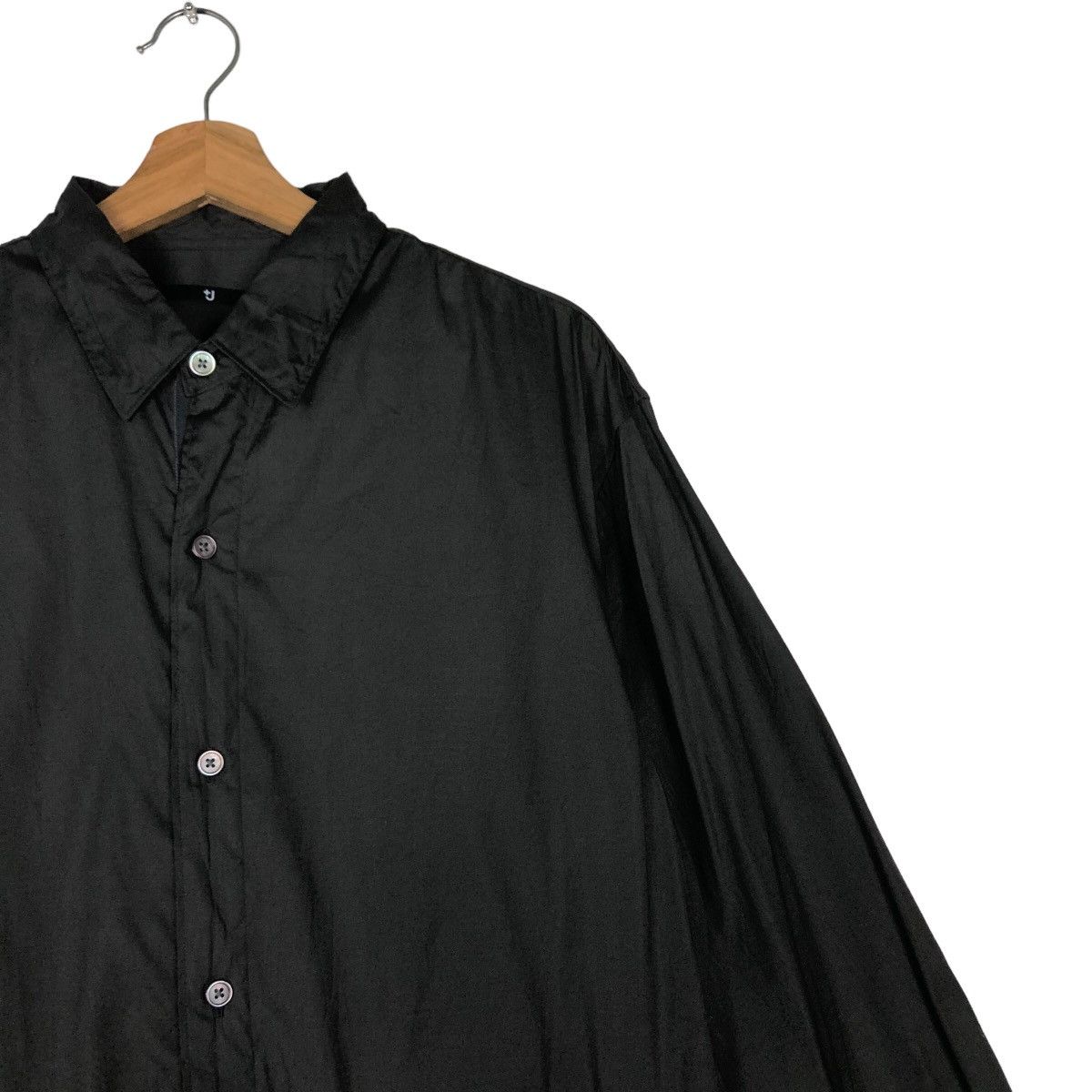 Jil Sander 🔥Rich Black - Bondage Shirts Jacket Bondage J+ Jill Sander Size US S / EU 44-46 / 1 - 6 Thumbnail