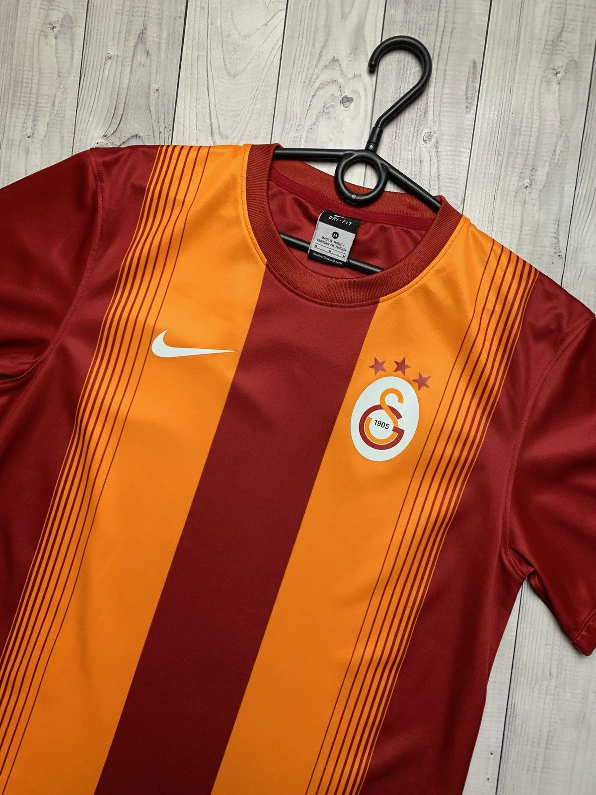Nike × Vintage Vintage Nike Galatasaray soccer jersey size m orange Size US M / EU 48-50 / 2 - 2 Thumbnail