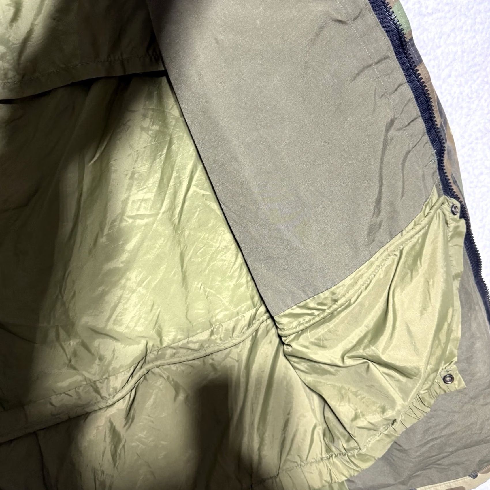 Vintage VINTAGE US Army Parka Jacket Men Hooded Camouflage Green Long Regular Size M Fall Winter Casual Size US M / EU 48-50 / 2 - 7 Thumbnail