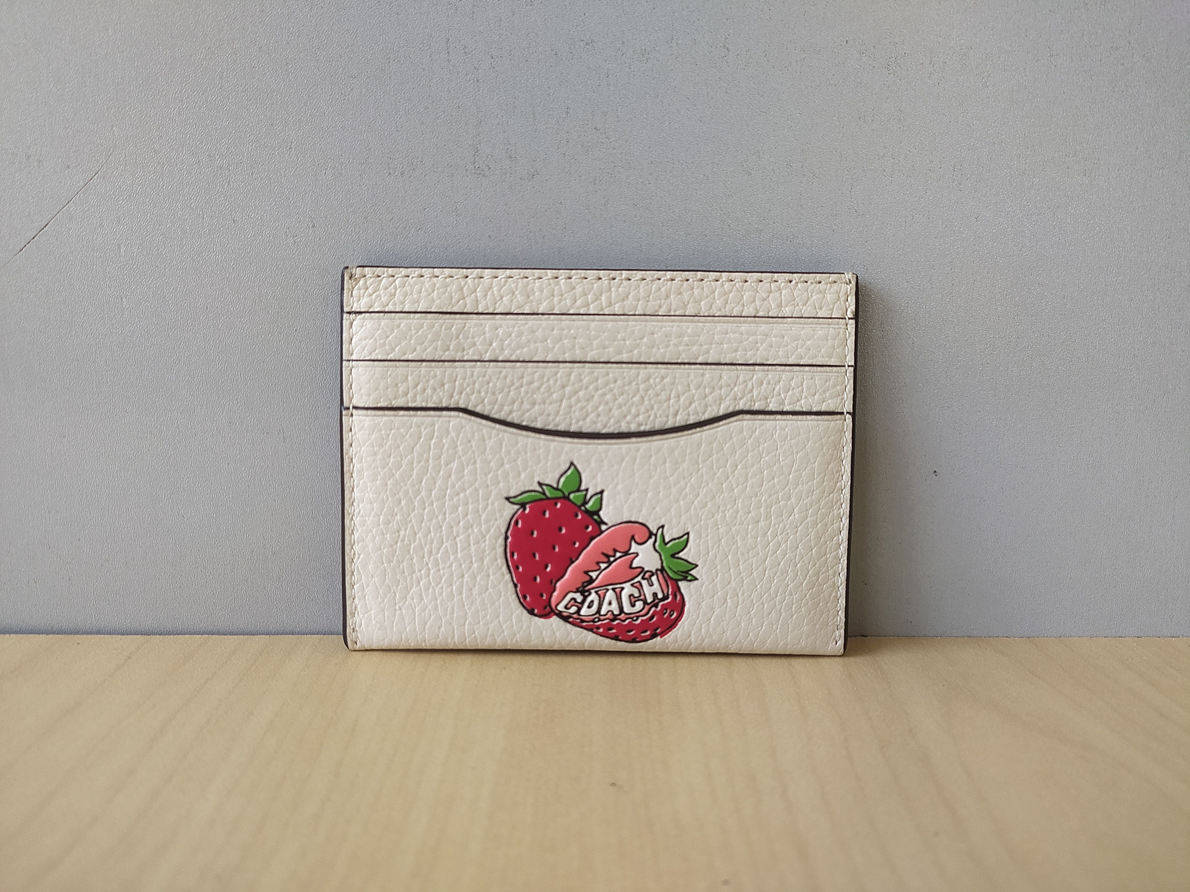 Coach Coach Pebbled Leather Card/ID Holder Free Shipping T/1917 Size ONE SIZE - 1 Thumbnail