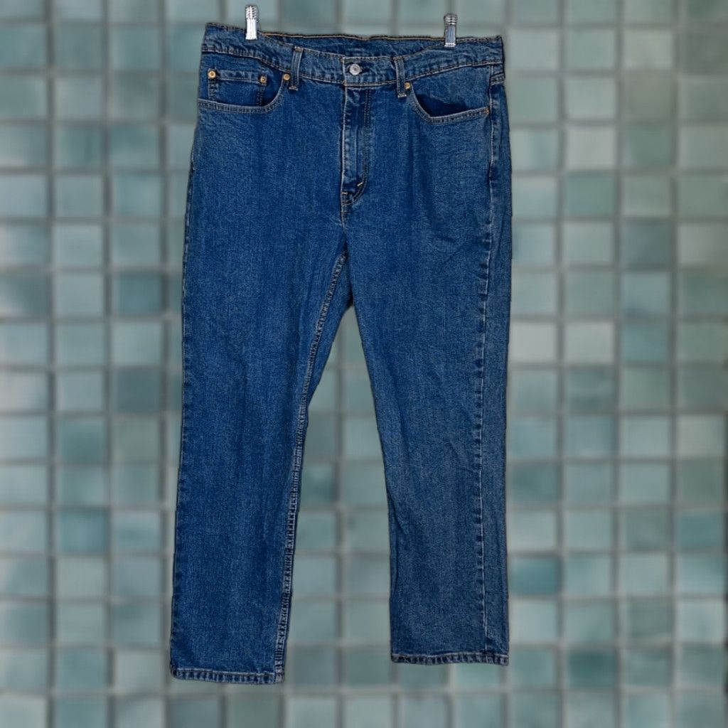 Levi's Levi’s 514 Jeans Mens Straight Denim 100% Cotton W36 L30 Blue Straight Mens - 514 Jeans - Levi’s - Regular Size 36 30 Slim Fit? Size US 36 / EU 52 - 1 Thumbnail