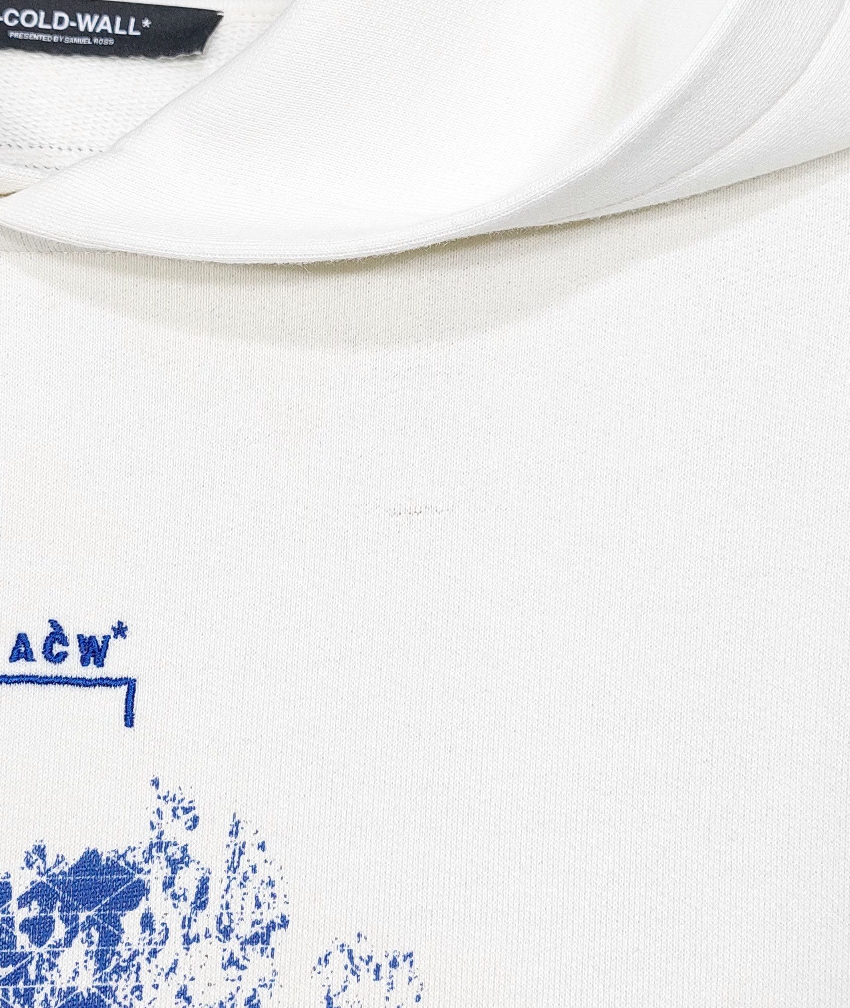 Brushstroke print hoodie