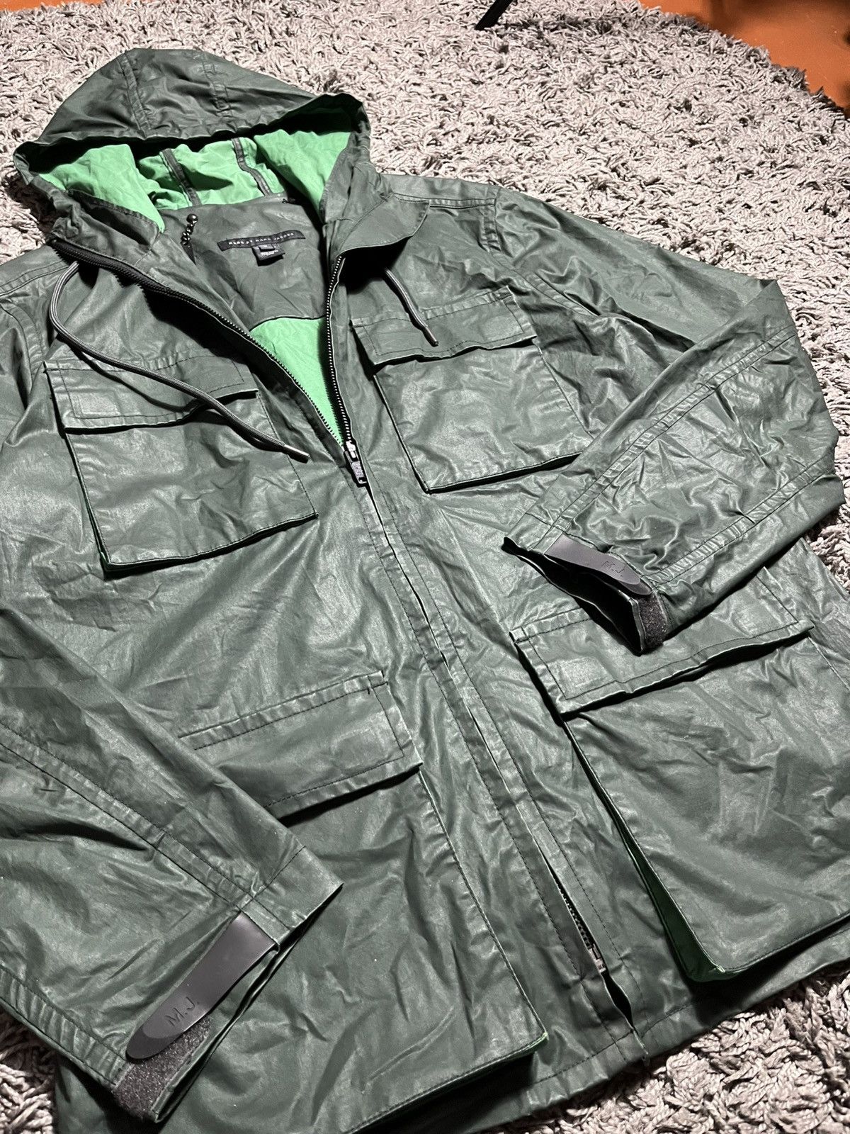 Marc by Marc Jacobs MARC BY MARC JACOB’s WAX COAT DEEP FADED GREEN Size US M / EU 48-50 / 2 - 2 Thumbnail
