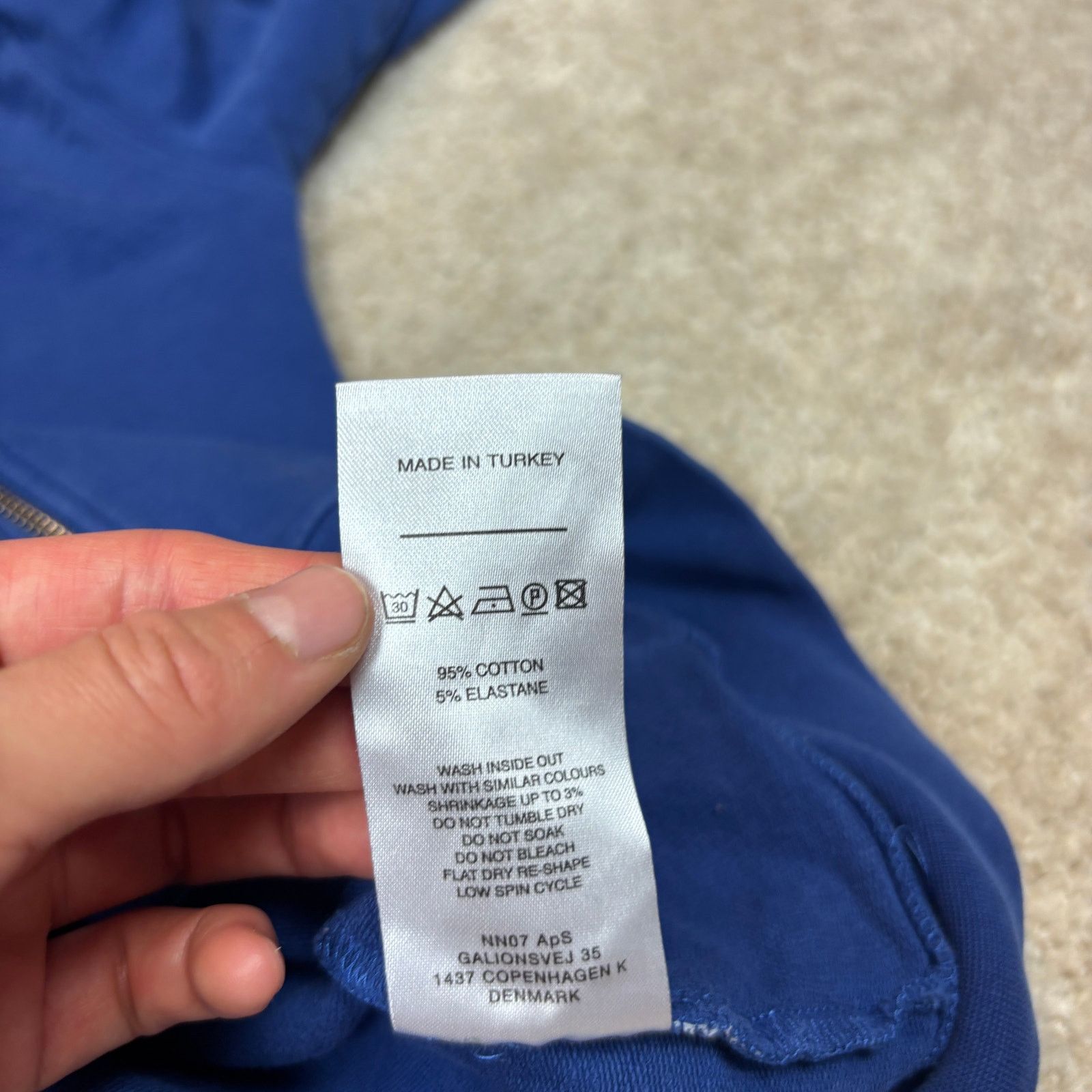 NN07 No Nationality NN07 Barrow Full Zip Hoodie 3383 Men's M Size US M / EU 48-50 / 2 - 8 Thumbnail