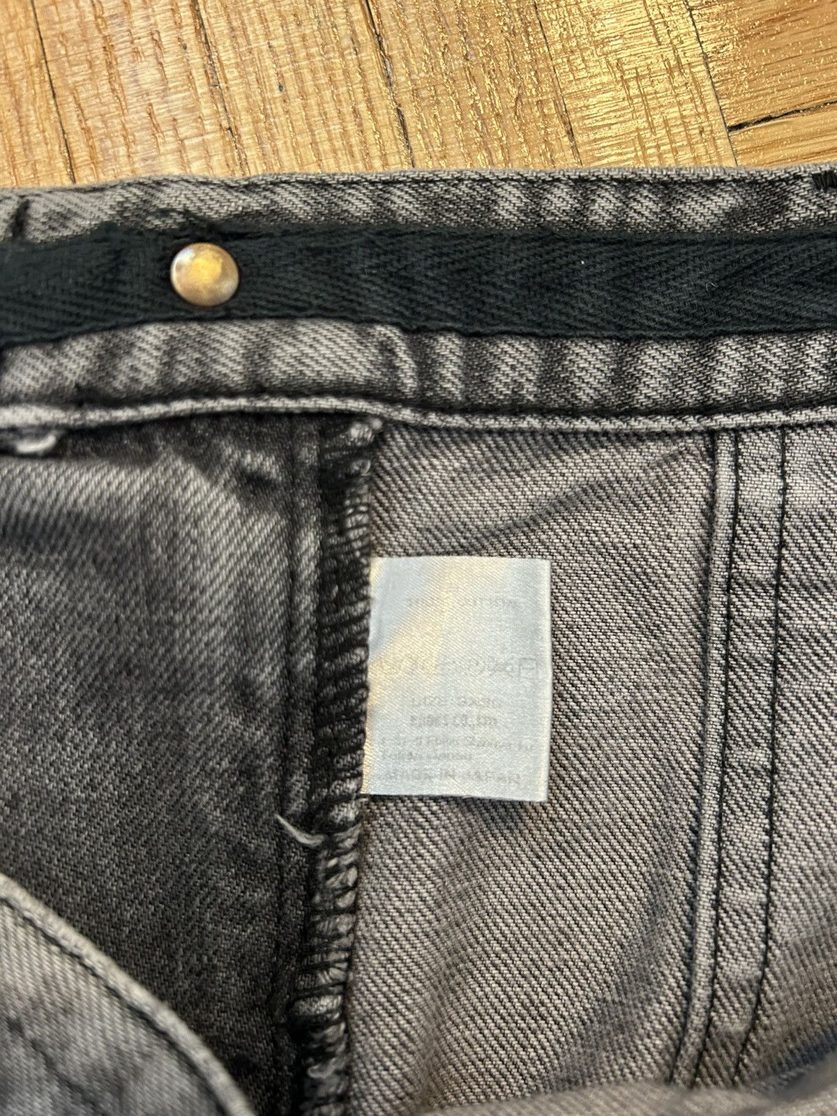 Number (N)ine (N)umber (N)ine grey denim (SOLD ON DEPOP) Size US 31 - 9 Thumbnail