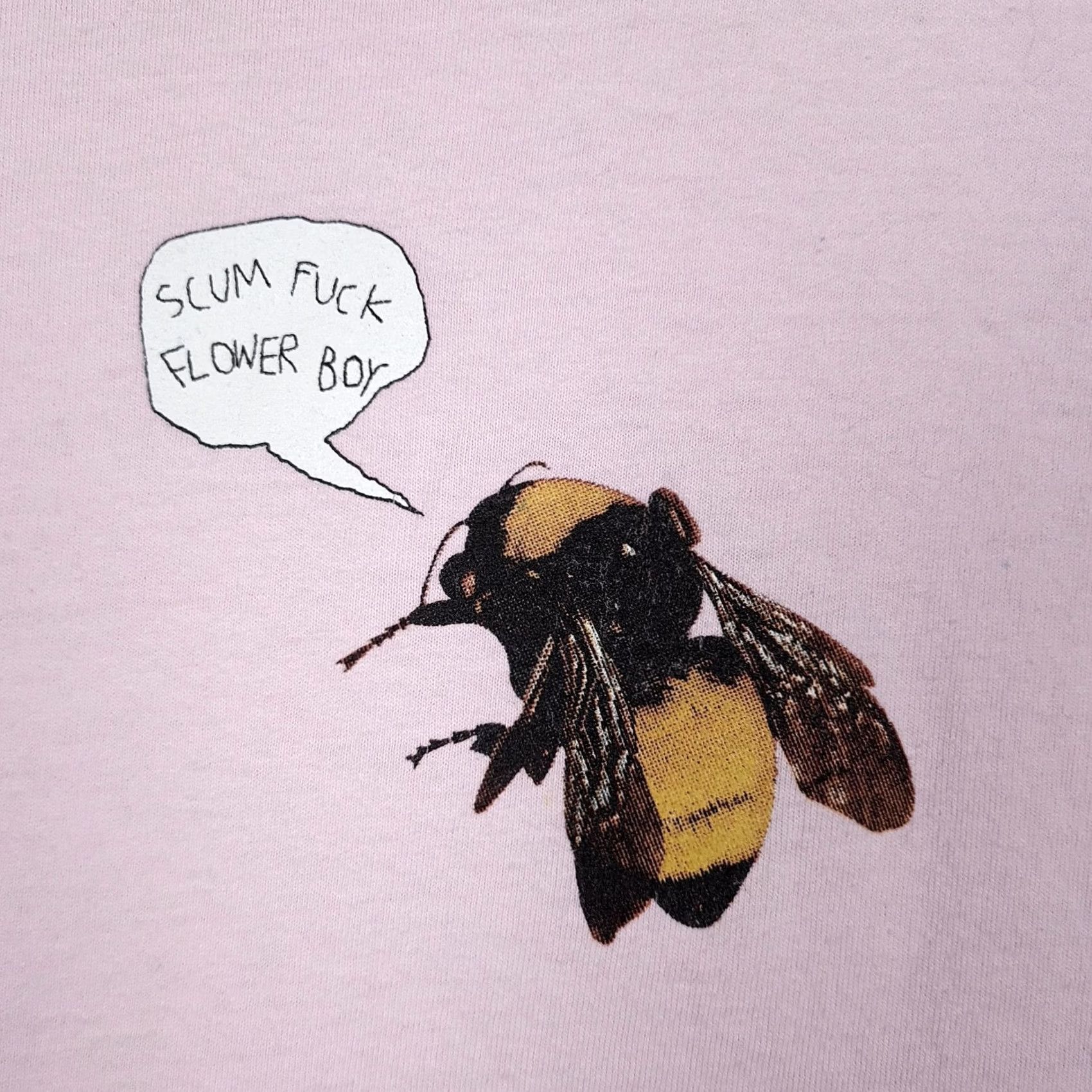 Golf Wang VINTAGE GOLF Shirt Mens M Pink Bee Flower Boy Tyler Creator Shirt Size US M / EU 48-50 / 2 - 4 Thumbnail