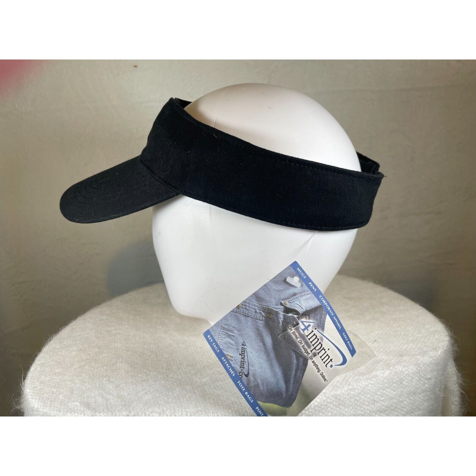 NASCAR NASCAR Furniture Row Racing Black Visor Deadstock With Tags Size ONE SIZE - 6 Thumbnail
