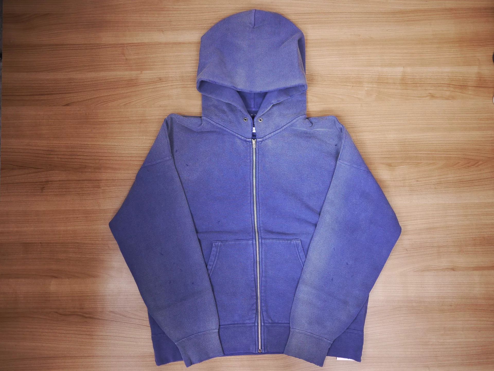 Visvim navy jumbo sb sweat hoodie with zipper Size US XXL / EU 58 / 5 - 1 Thumbnail