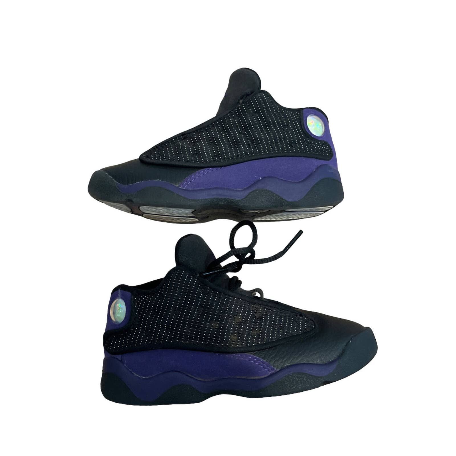 Air Jordan TD Court Purple 9C Kids 414581 015 Worn Once
