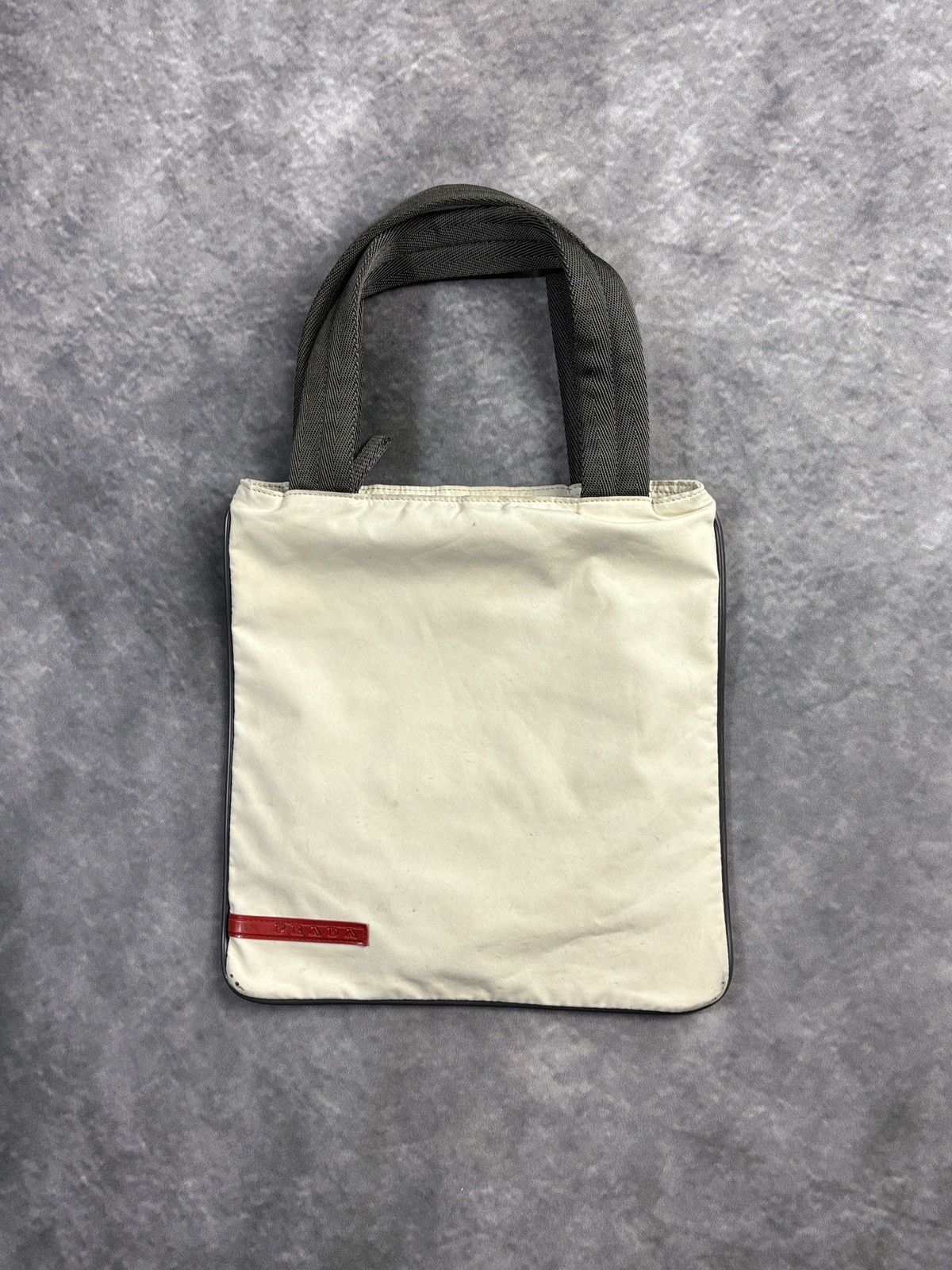 Prada Vintage Prada Sport Bag Nylon Tote S/S 1999 2000s Purse Mini Size ONE SIZE - 2 Thumbnail