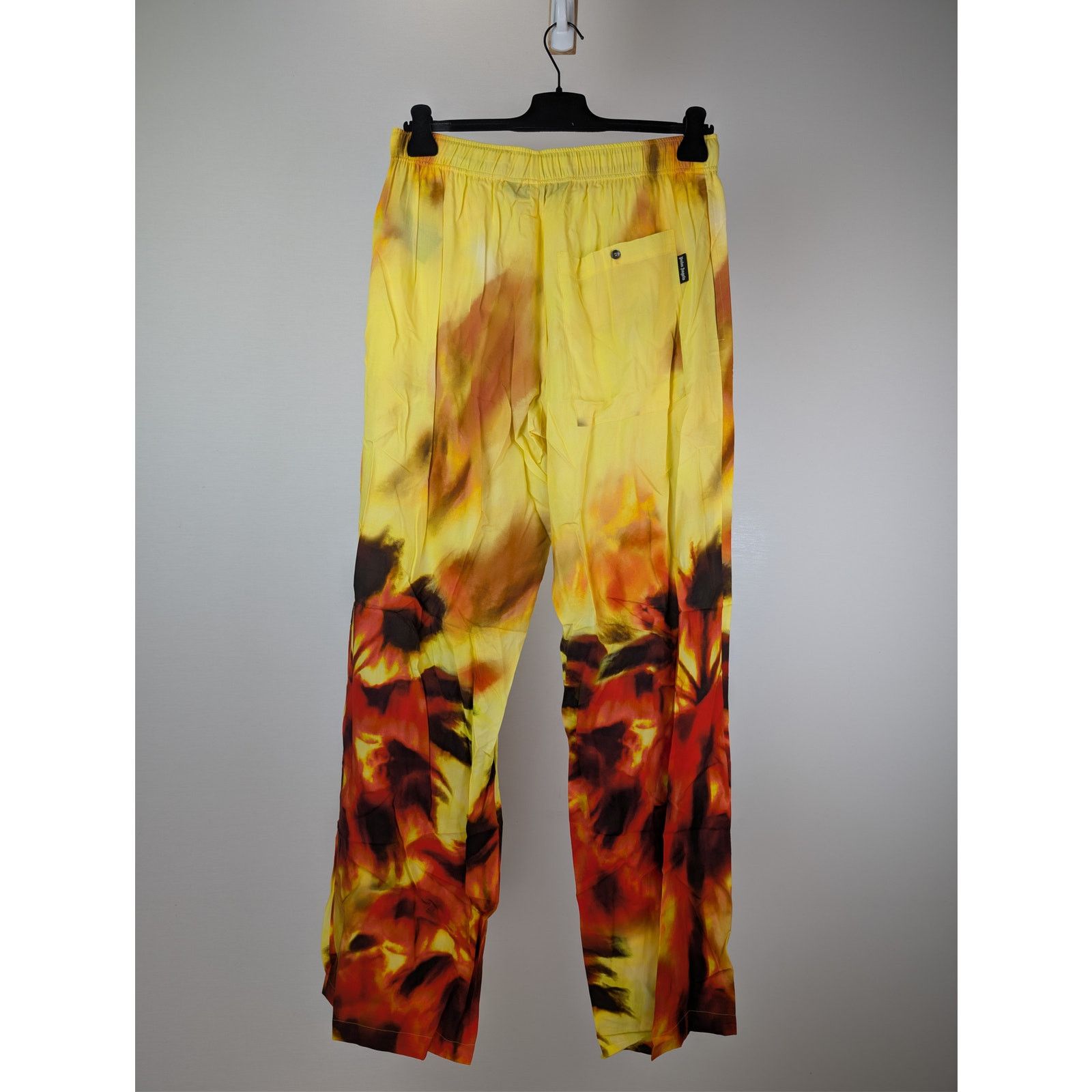 Palm Angels o1rshd1 Palms on Fire🔥 Cozy Pants in Yellow / Red Size US 36 / EU 52 - 16 Thumbnail