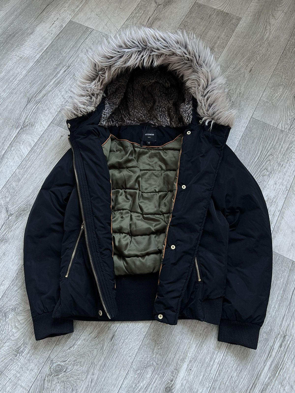 Hysteric Glamour Crazy Vintage Faux Fur Jacket Y2k If Six Was Nine LGB Alaska Size XL / US 12-14 / IT 48-50 - 6 Thumbnail