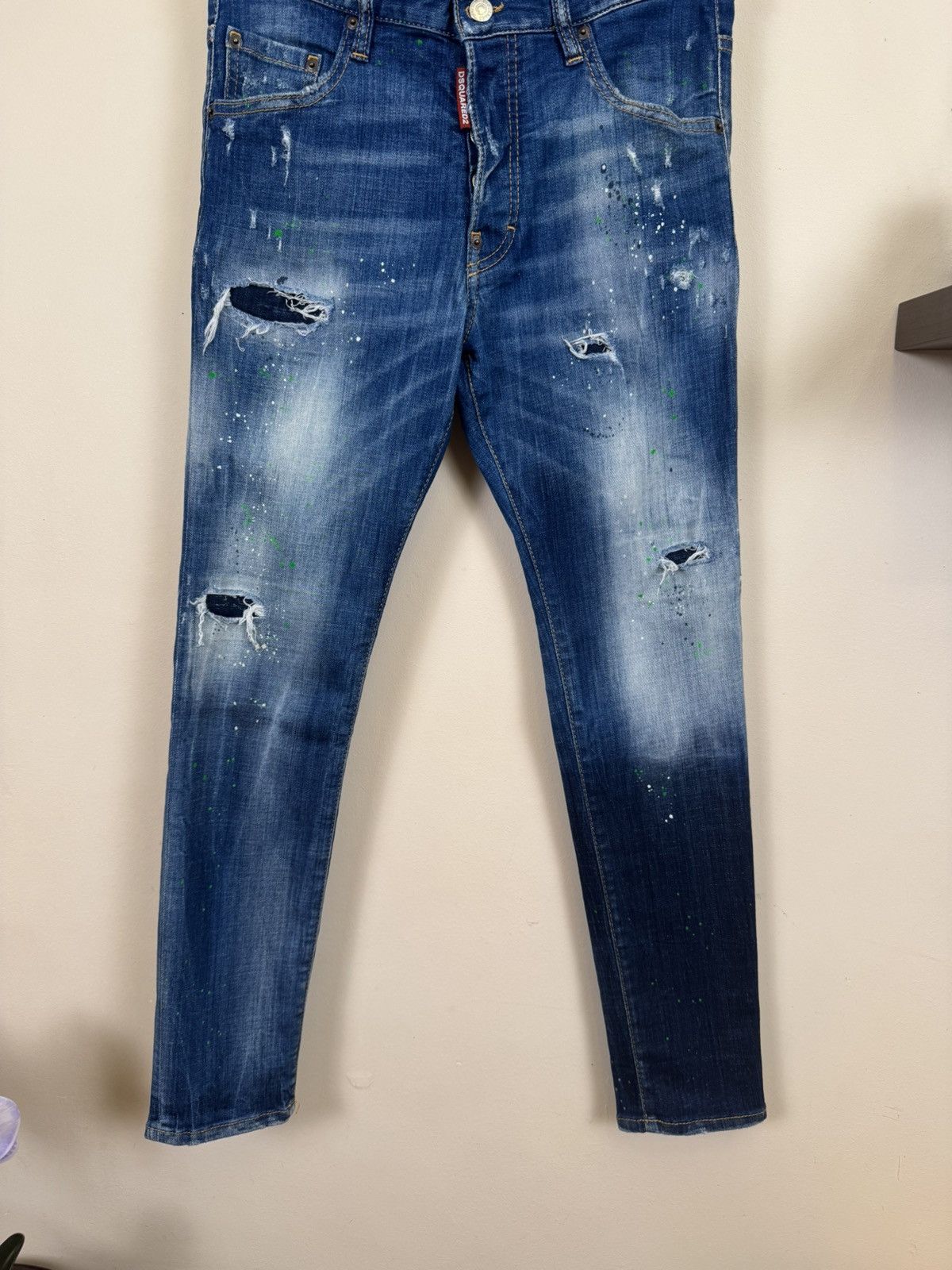 Dsquared2 Dsquared2 Jeans Men Slim Blue 46 Denim Luxury Size US 28 / EU 44 - 7 Thumbnail