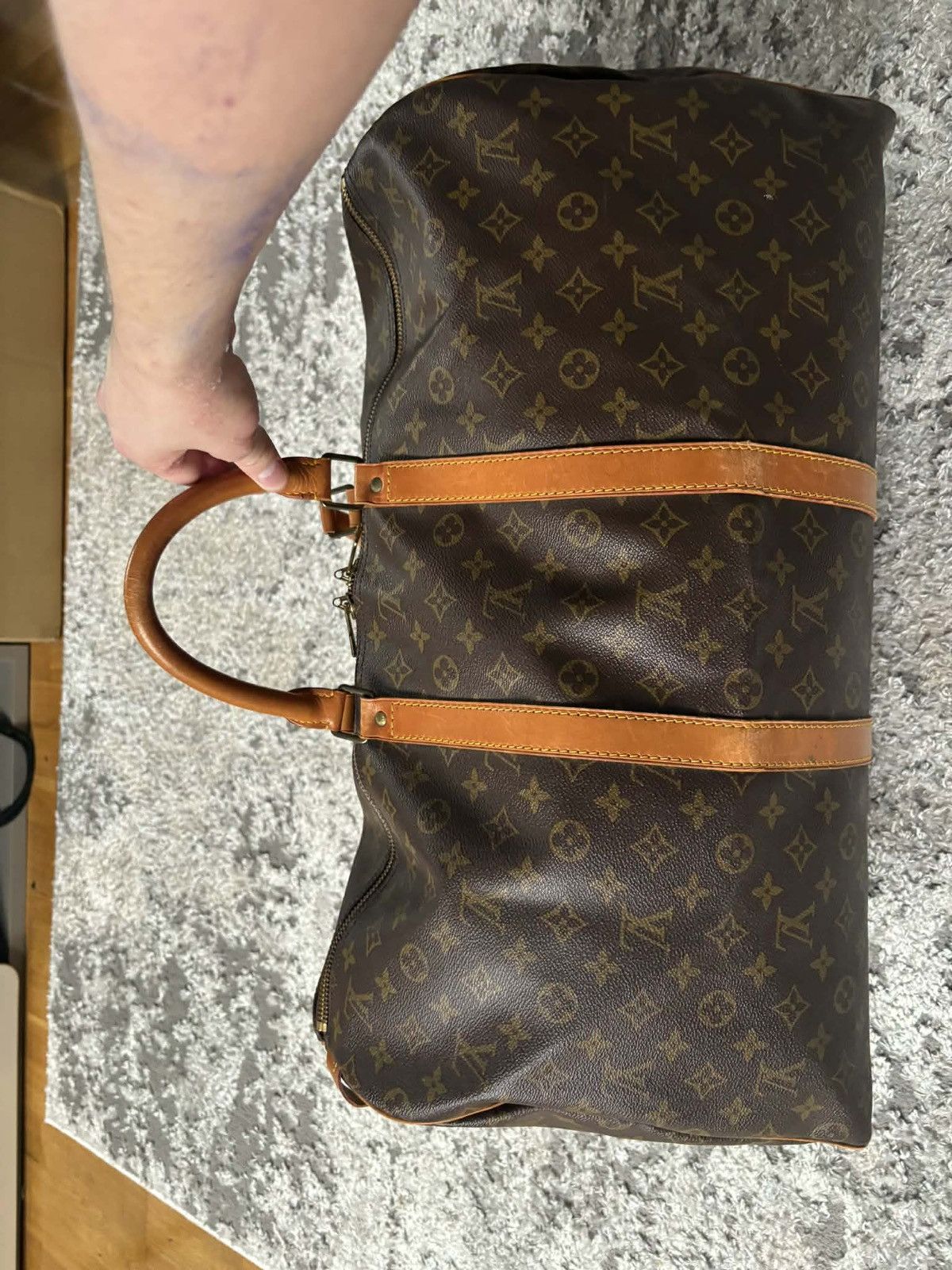 Louis Vuitton Louis Vuitton vintage keepall bag 50 Size ONE SIZE - 3 Thumbnail
