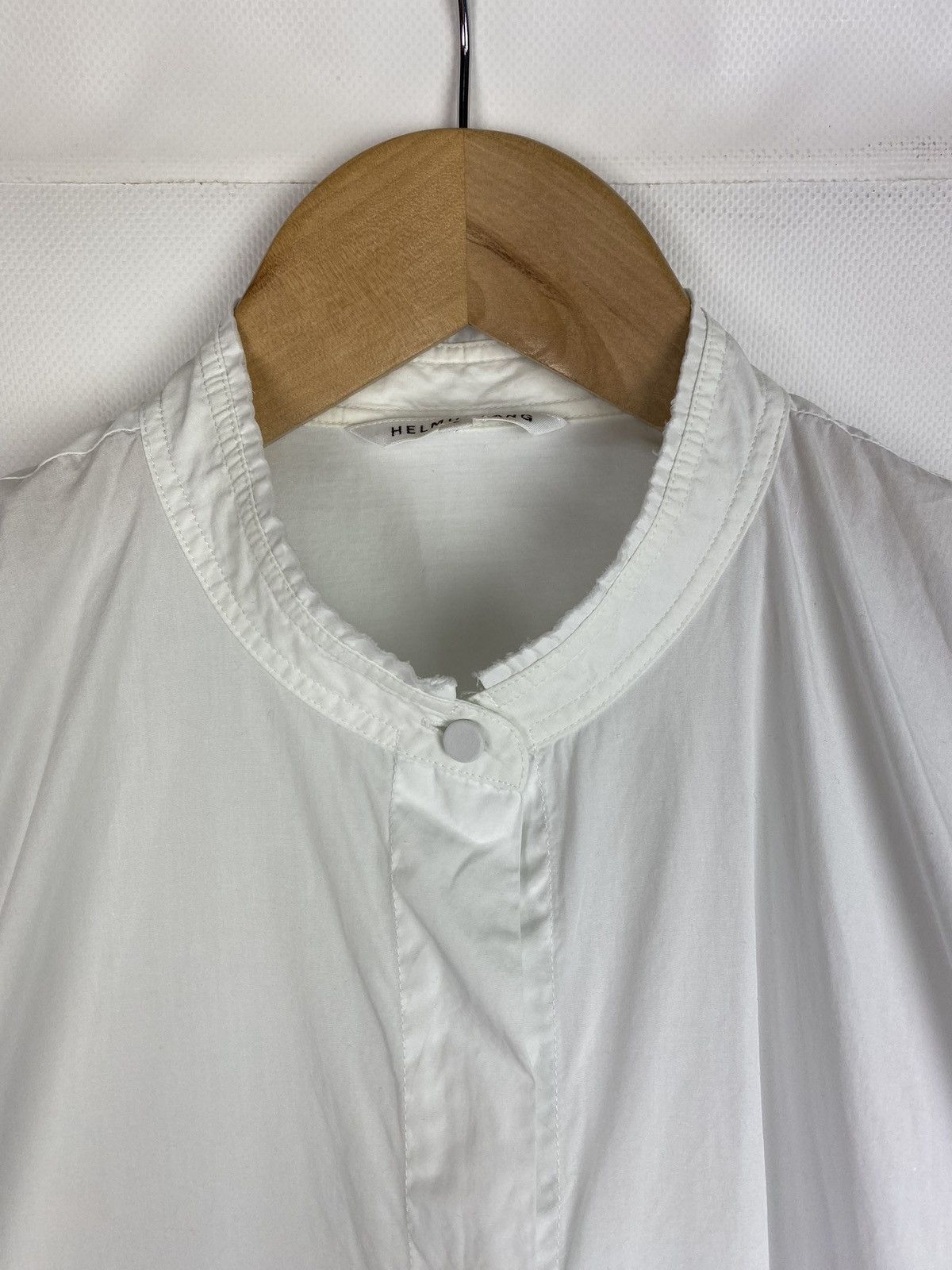 Designer × Helmut Lang Helmut Lang ladies short sleeve shirt size L Size L / US 10 / IT 46 - 4 Thumbnail