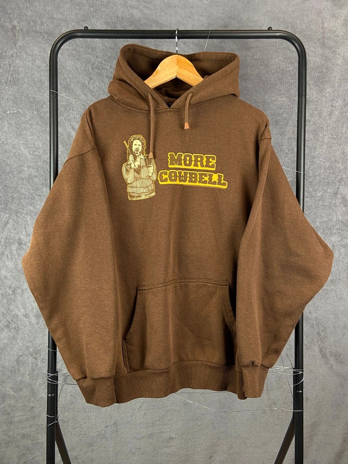 Vintage Vintage brown hoodie “More Cowbell” 2006 graphic Size US M / EU 48-50 / 2 - 1 Thumbnail