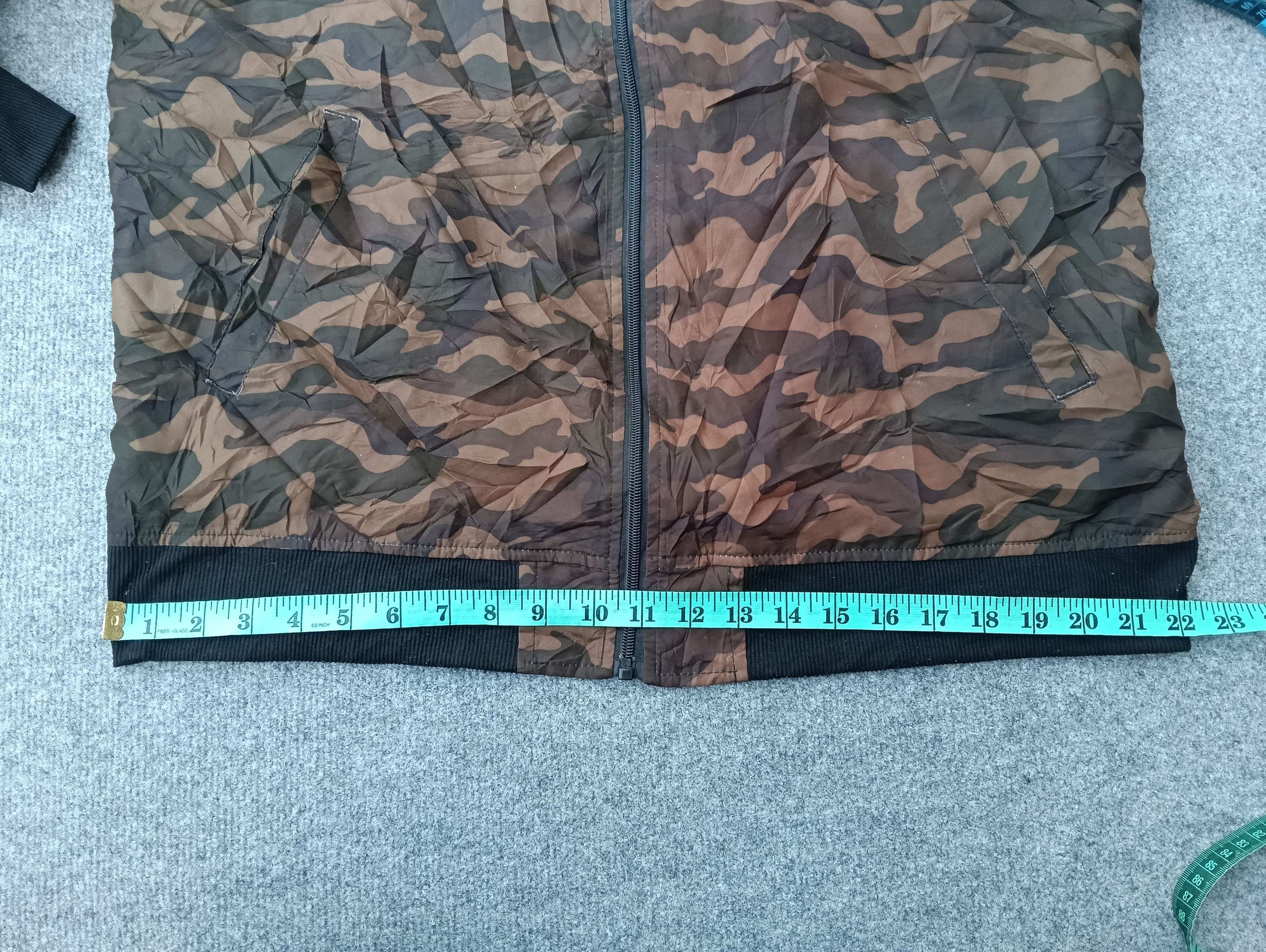 Bullet Noise Bullet Club BC-4 Life camouflage bomber jacket spell out. Size US XL / EU 56 / 4 - 10 Thumbnail