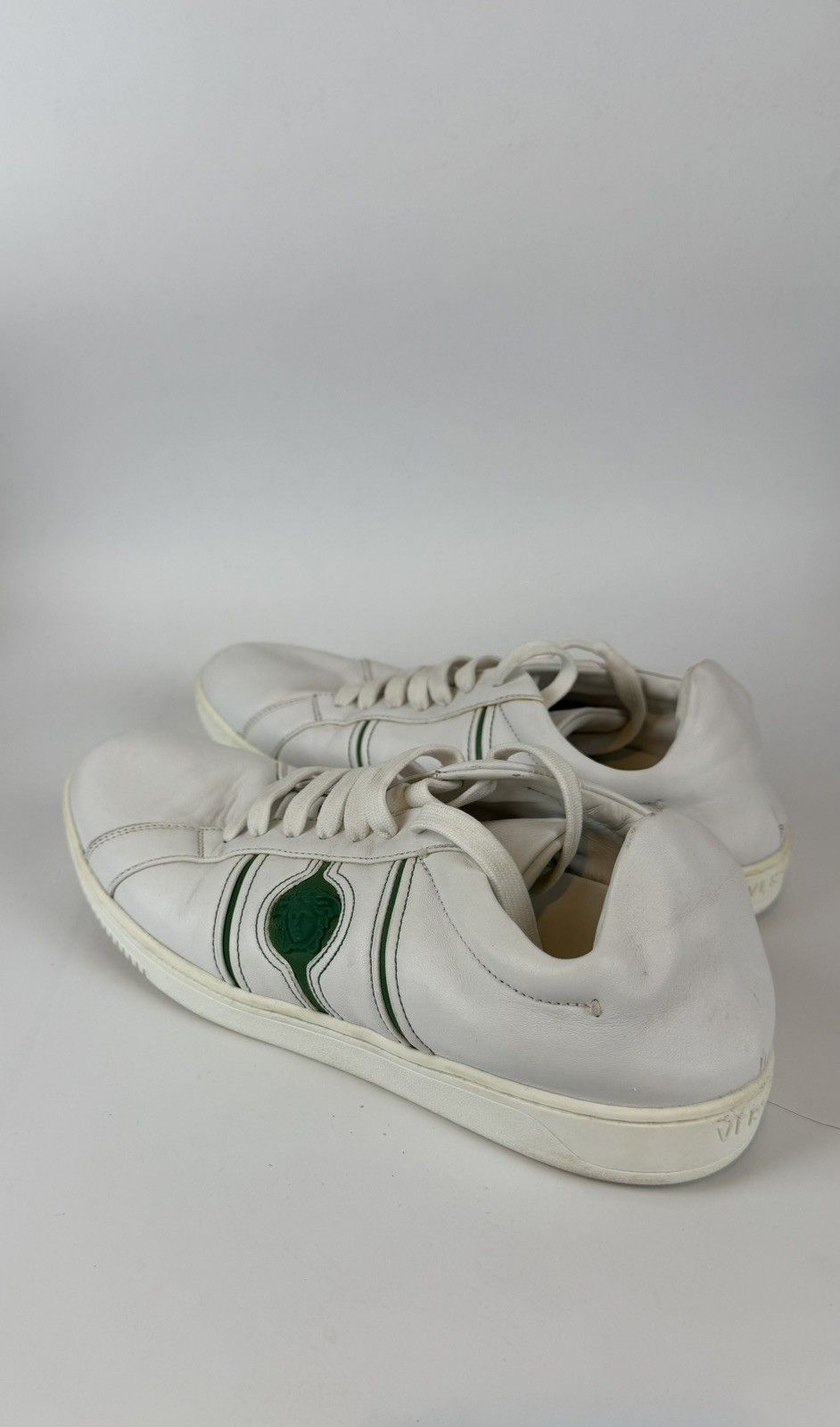 Versace Versace Men’s Low-Top Sneakers - White Size US 10 / EU 43 - 10 Thumbnail
