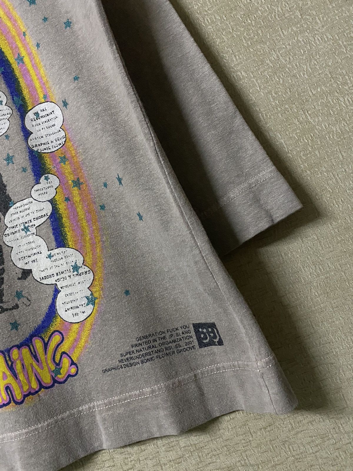20471120 × Hysteric Glamour RNA INC Japan Rainbow Monkey Sonic Flower Groove Longsleeve Size US S / EU 44-46 / 1 - 8 Thumbnail