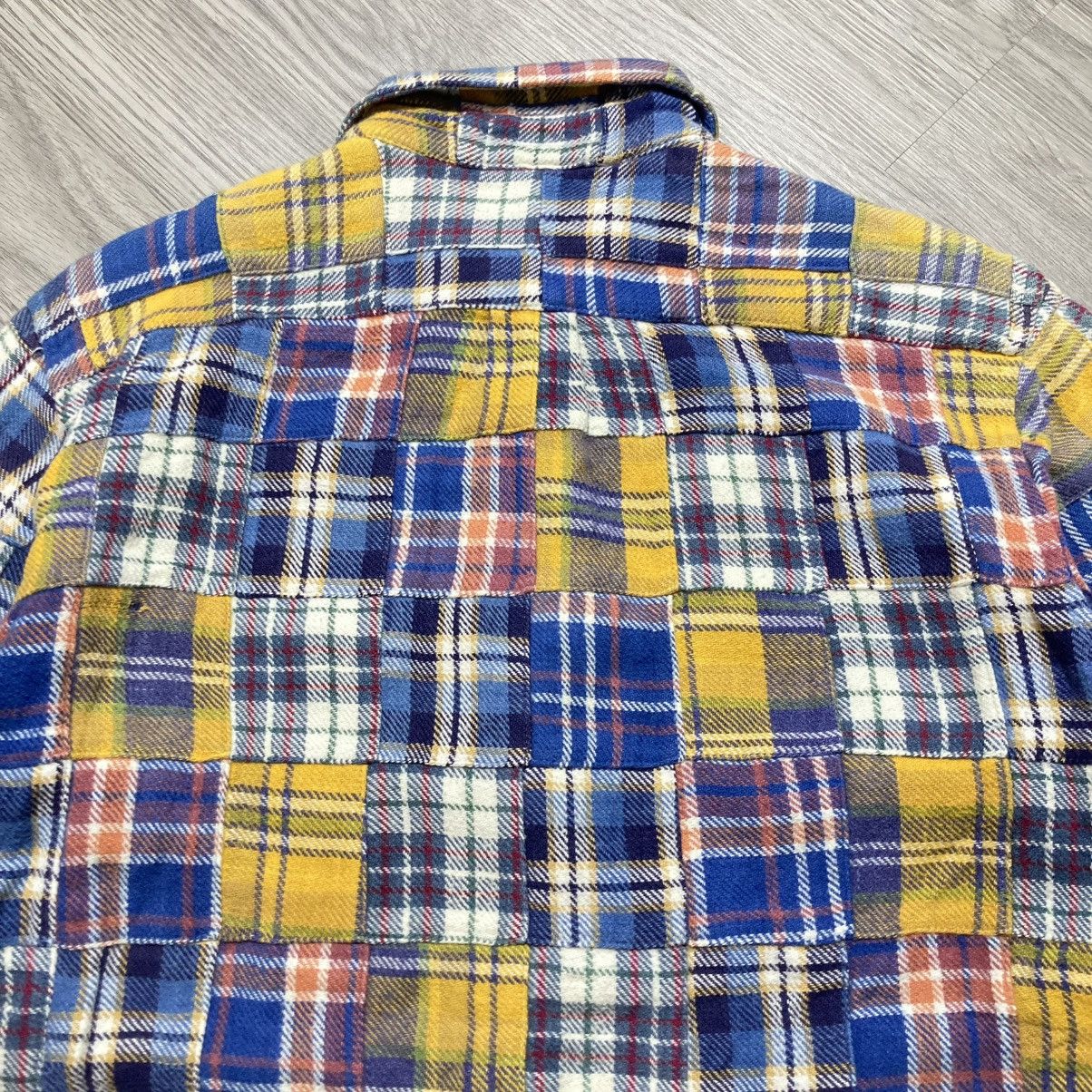 Sugar Cane 2000s Ships Patchwork Madrass Heavy Weight Button Up Shirt Size US S / EU 44-46 / 1 - 11 Thumbnail