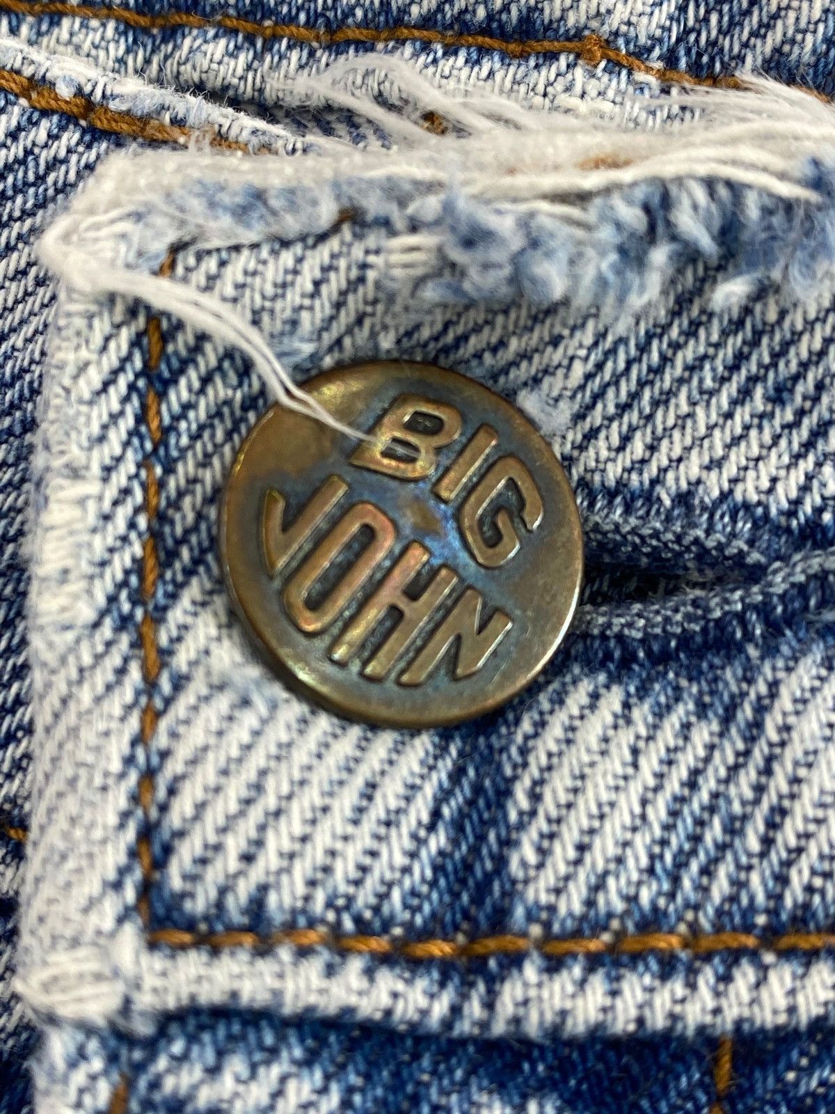 Big John Big John Asid Blue Wash Style Loose Jean Size US 32 / EU 48 - 11 Thumbnail