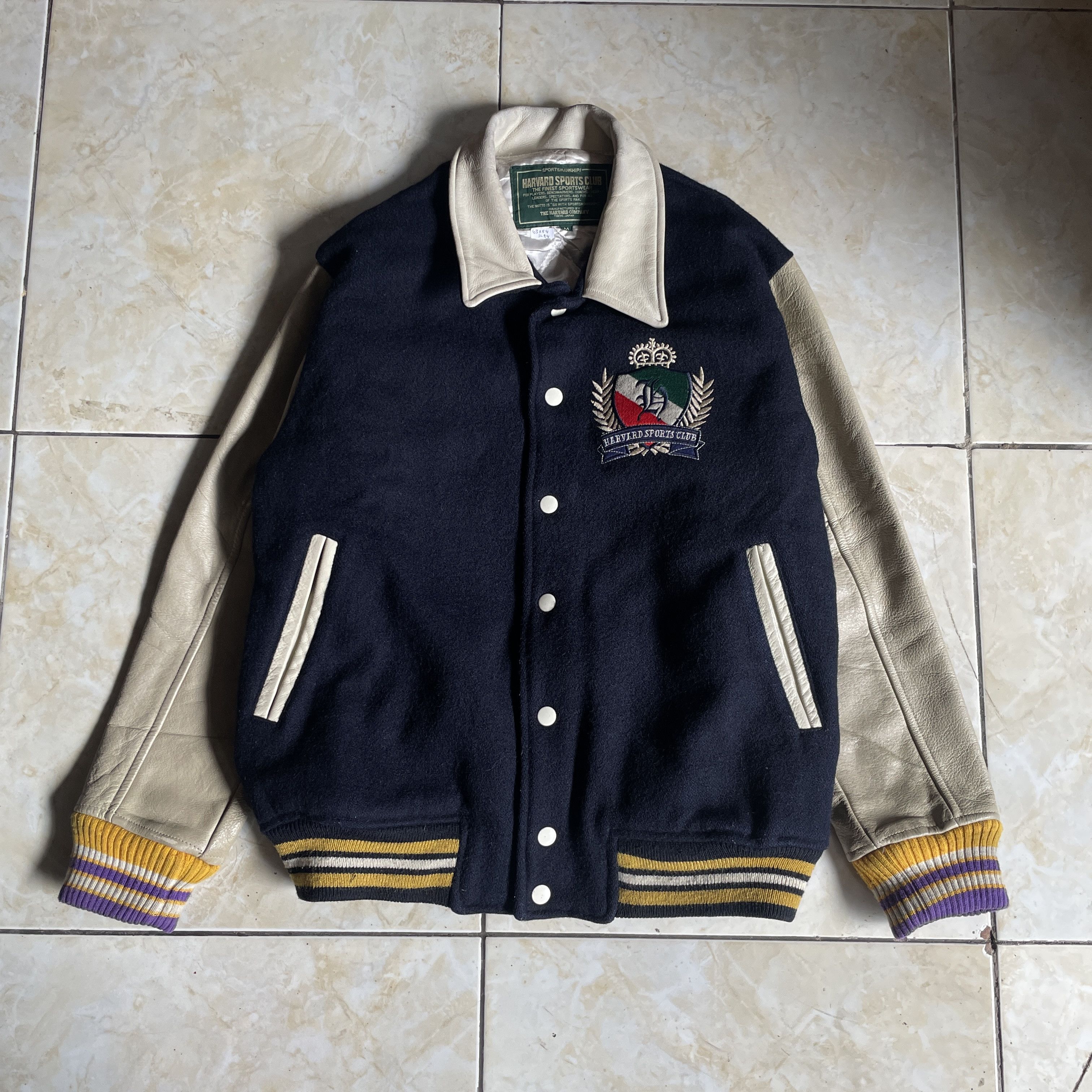 Other Harvard University Sport Club Valuable Player Varsity Jacket Size US M / EU 48-50 / 2 - 1 Thumbnail