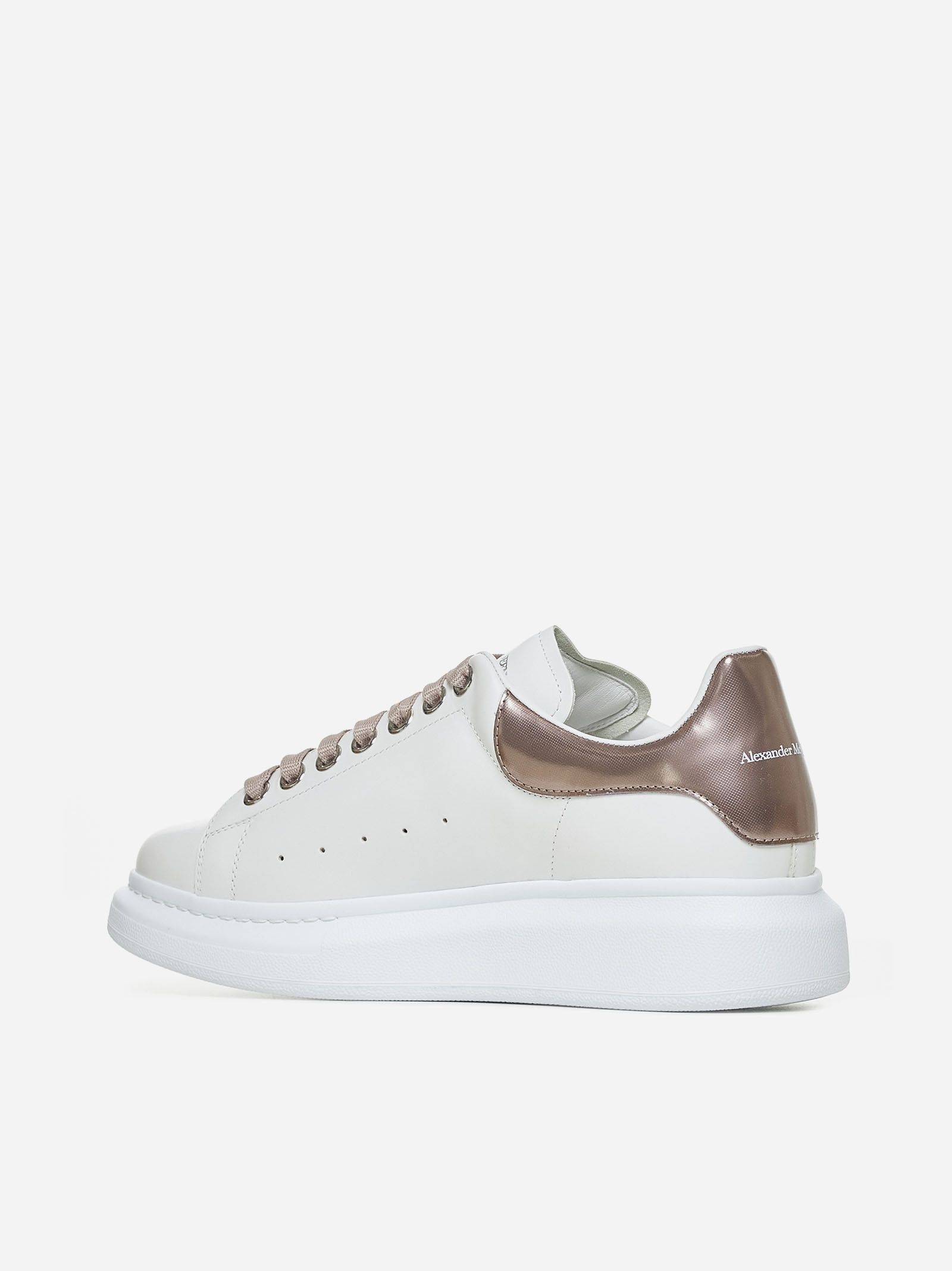 Alexander McQueen o1w1db10925 Sneaker Pelle S Gomm in White Size US 10 / IT 40 - 2 Thumbnail
