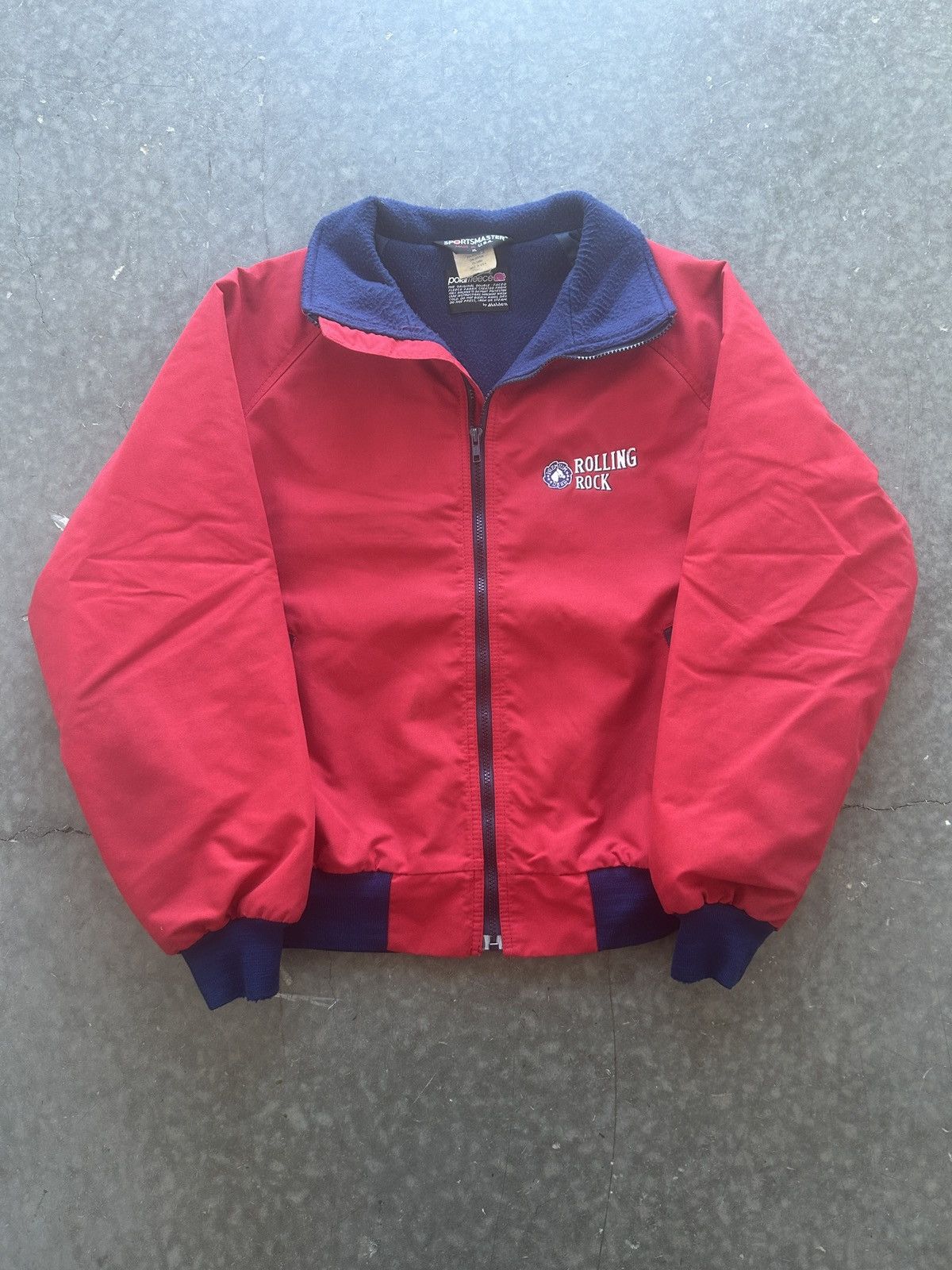 Vintage Vintage 90s Rolling Rock Beer Jacket Size US XL / EU 56 / 4 - 1 Thumbnail