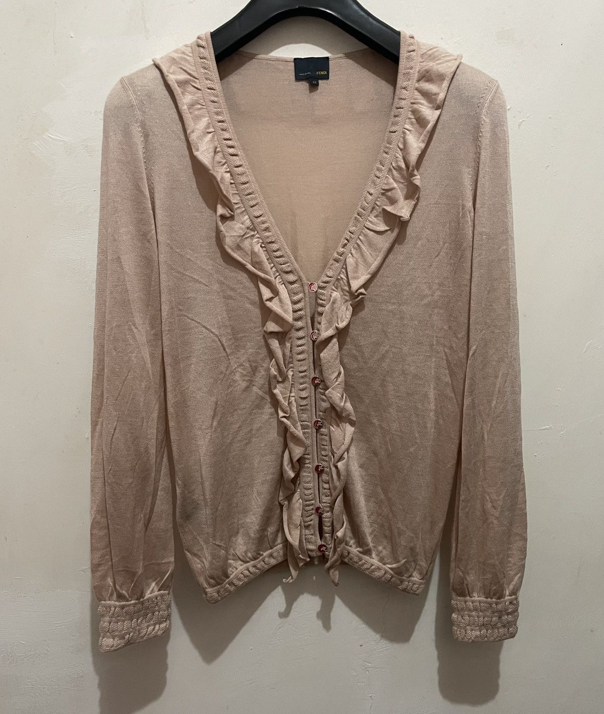 Fendi FENDI CASHMERE CARDIGANS Size M / US 6-8 / IT 42-44 - 2 Thumbnail
