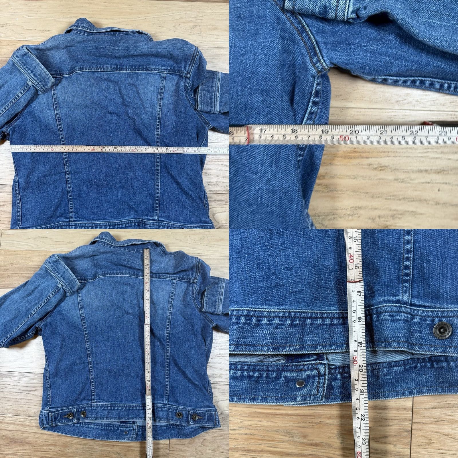 Ralph Lauren VINTAGE Polo Ralph Lauren Women's Jacket L Blue Denim Dungarees Jeans Size 36" / US 14 / IT 50 - 8 Thumbnail