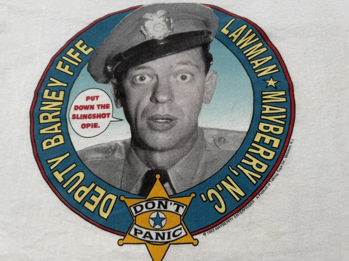 Other Vintage 90s The Andy Griffith Show Deputy Barney Fife Tee Size US M / EU 48-50 / 2 - 2 Thumbnail