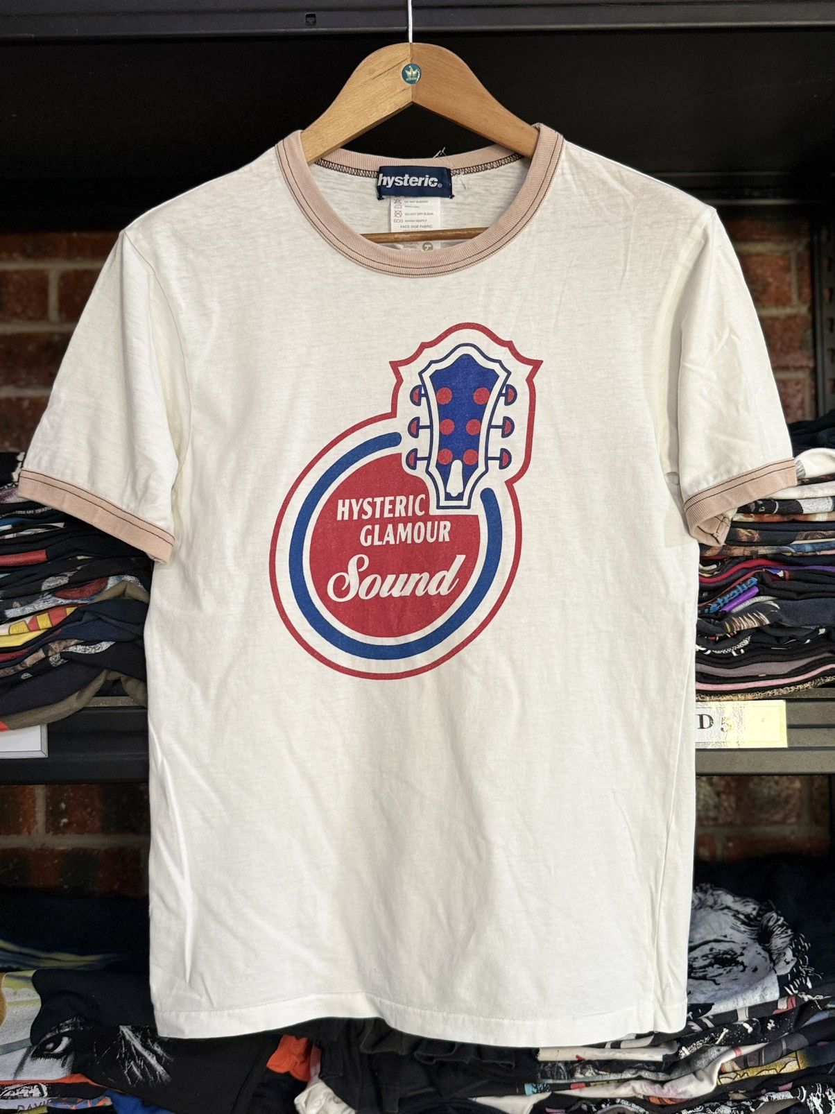 Hysteric Glamour Vintage Hysteric Glamour Sound Ringger Faded Tee Size US M / EU 48-50 / 2 - 1 Thumbnail