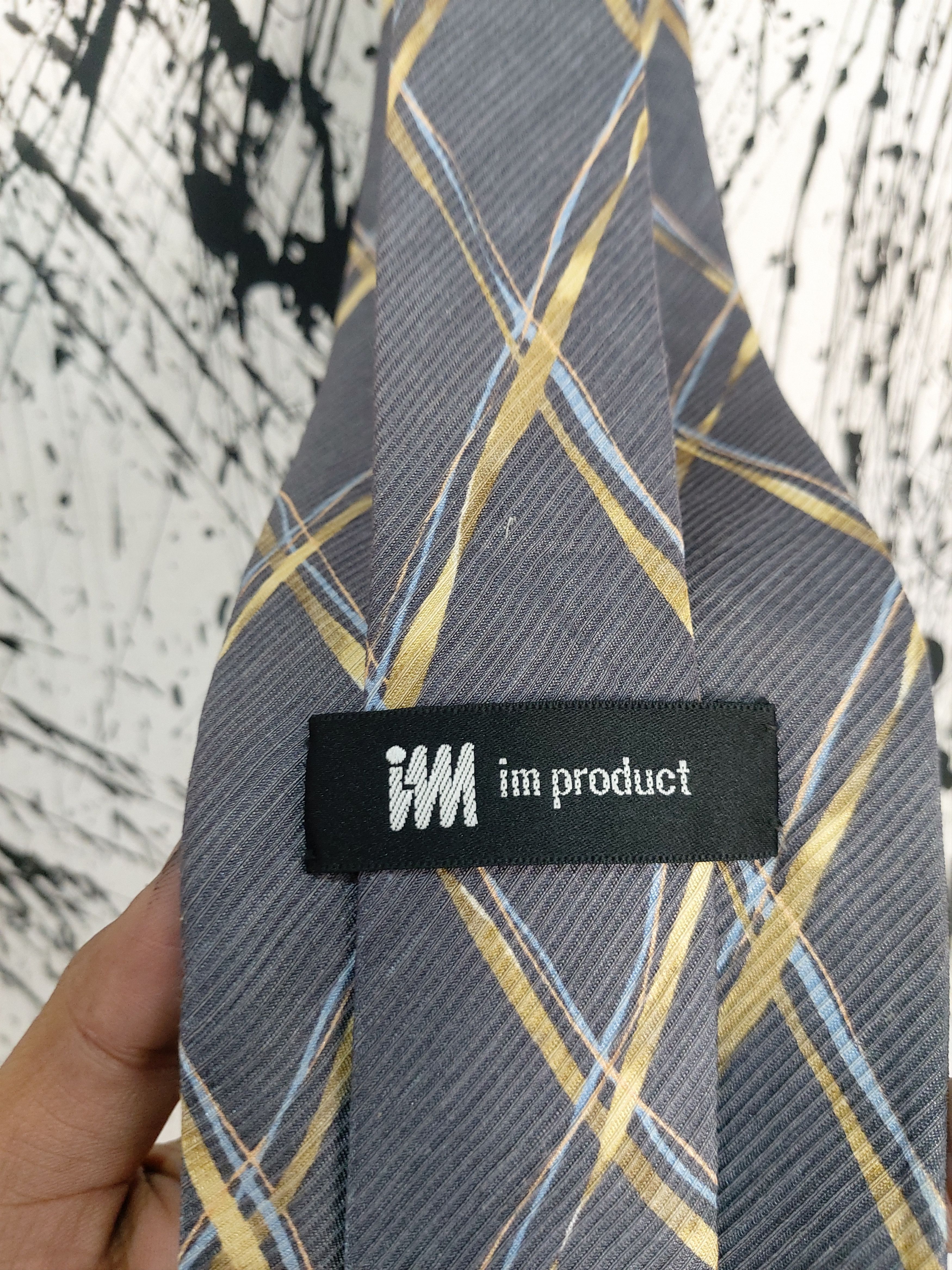 Issey Miyake ISSEY MIYAKE X PATTERN 100% SILK TIE Size ONE SIZE - 3 Thumbnail